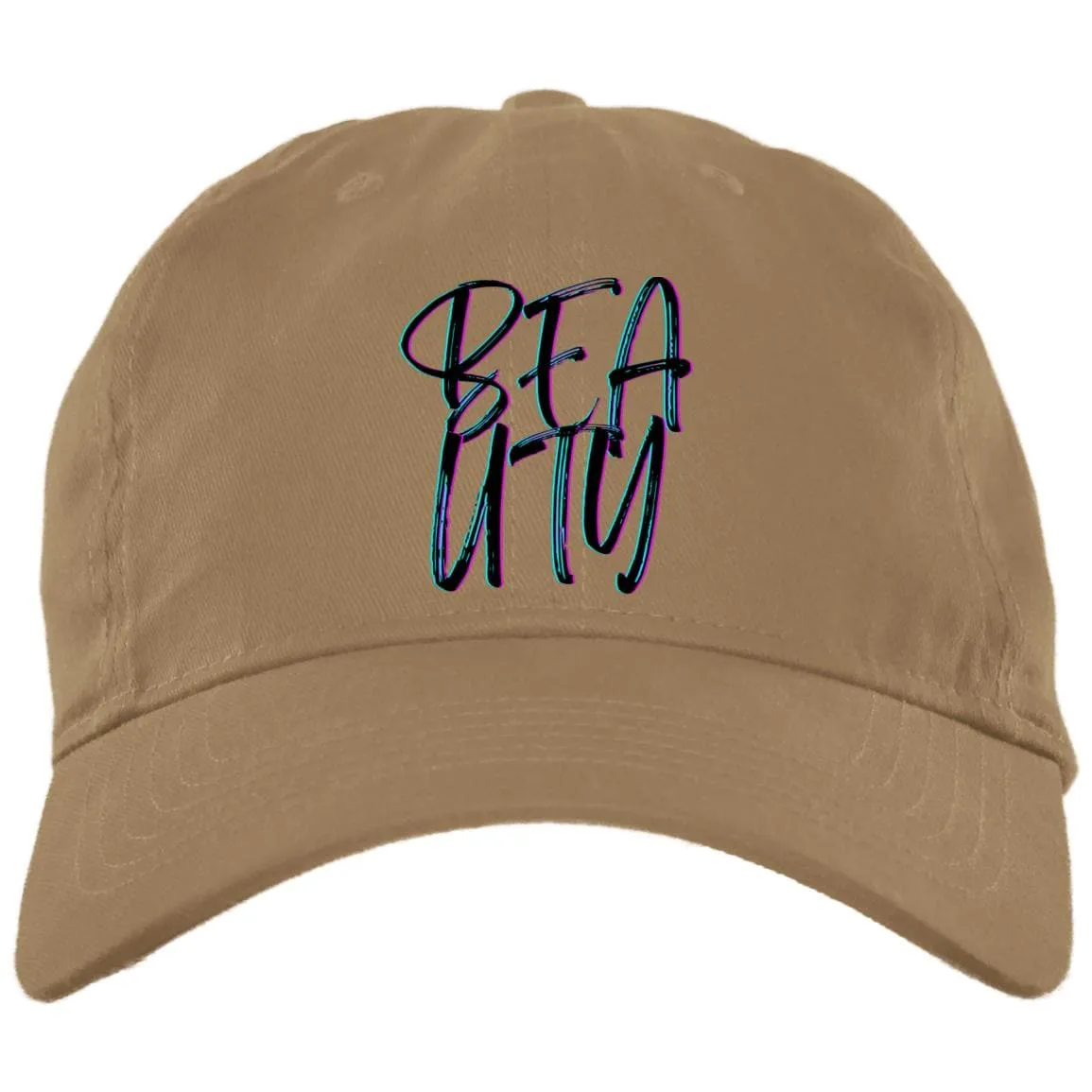 Beauty Embroidered Brushed Twill Unstructured Dad Cap