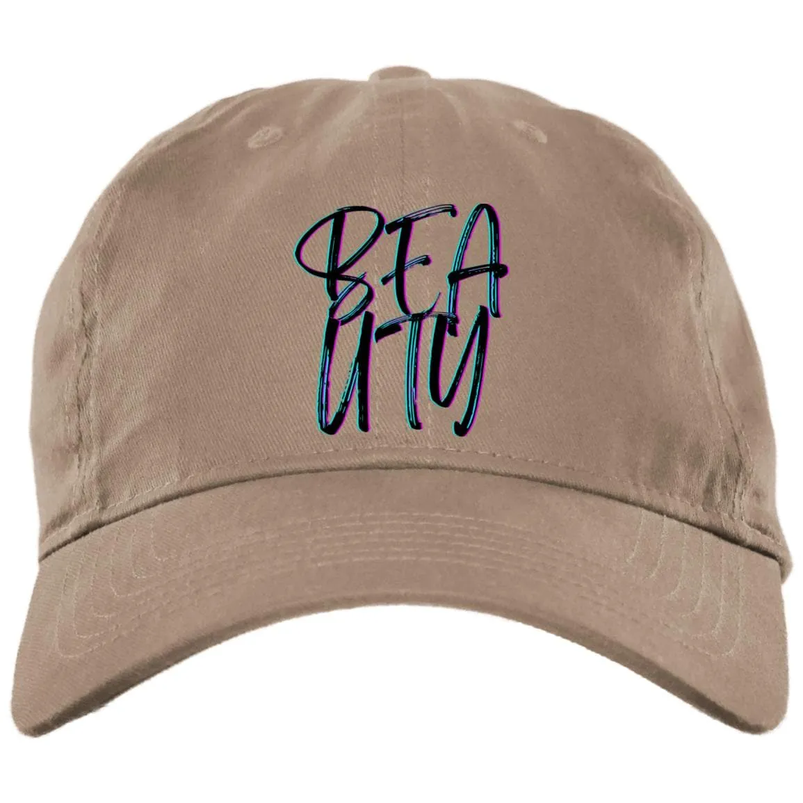 Beauty Embroidered Brushed Twill Unstructured Dad Cap