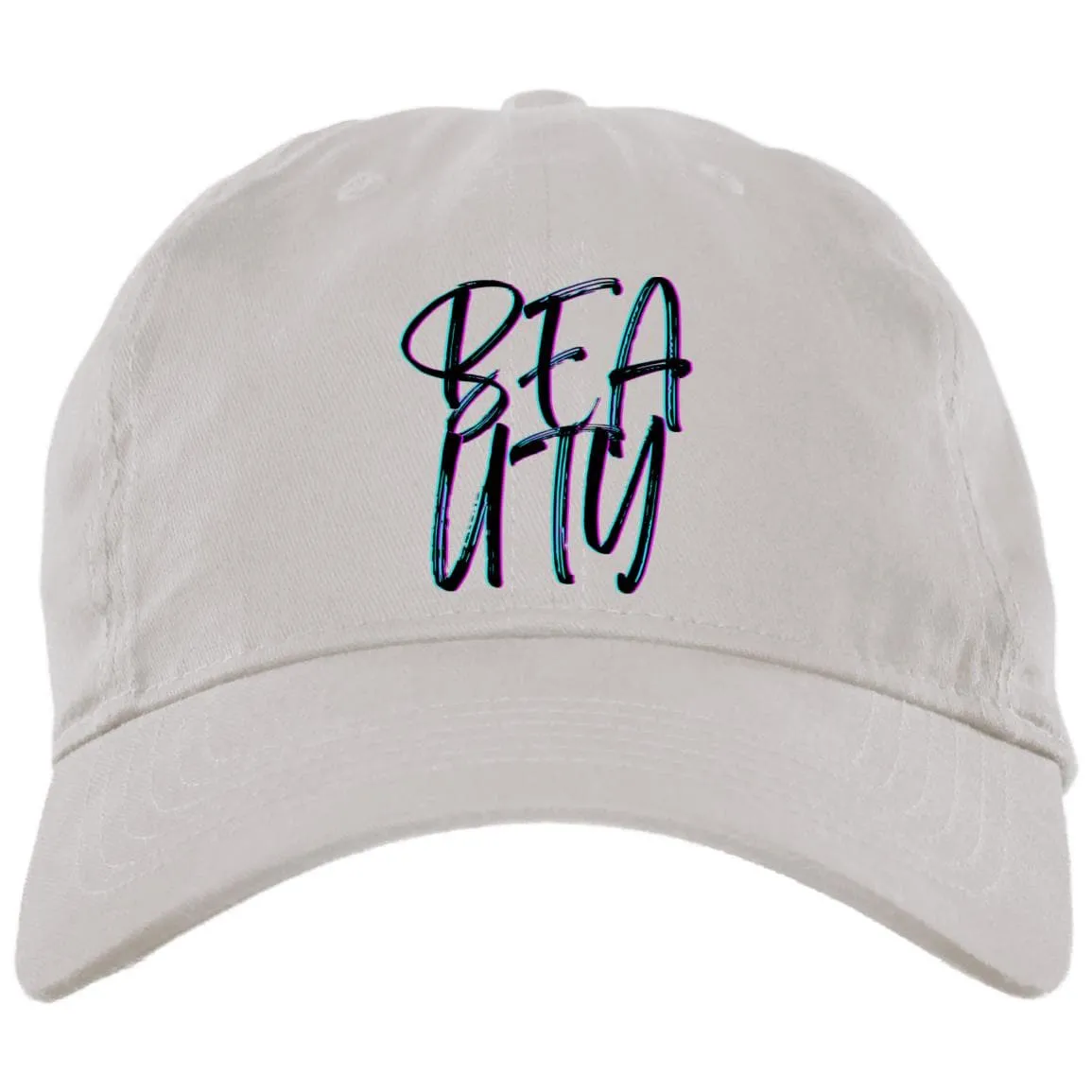 Beauty Embroidered Brushed Twill Unstructured Dad Cap