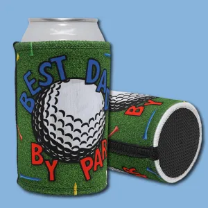 Best Dad By Par Ball ⛳ – Stubby Holder