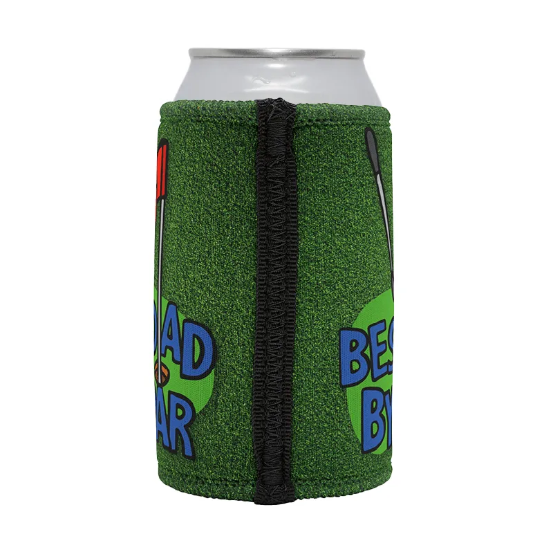 Best Dad By Par Green ⛳ - Stubby Holder