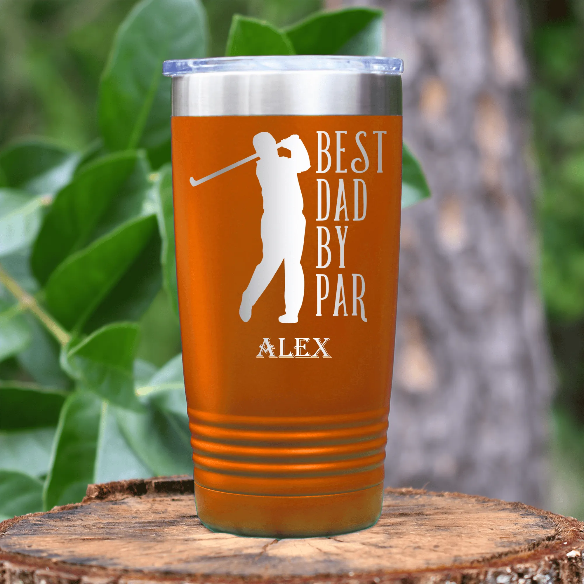 Best Dad By Par Tumbler