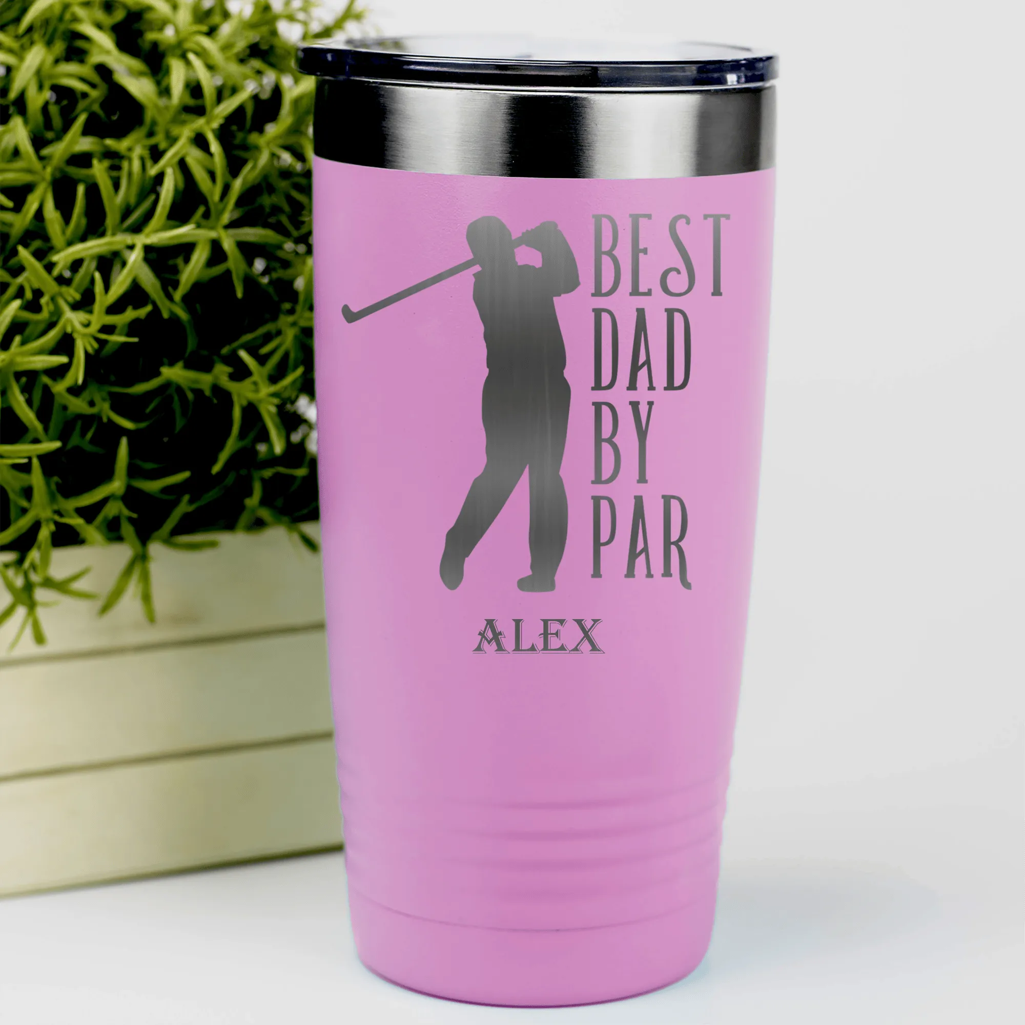 Best Dad By Par Tumbler