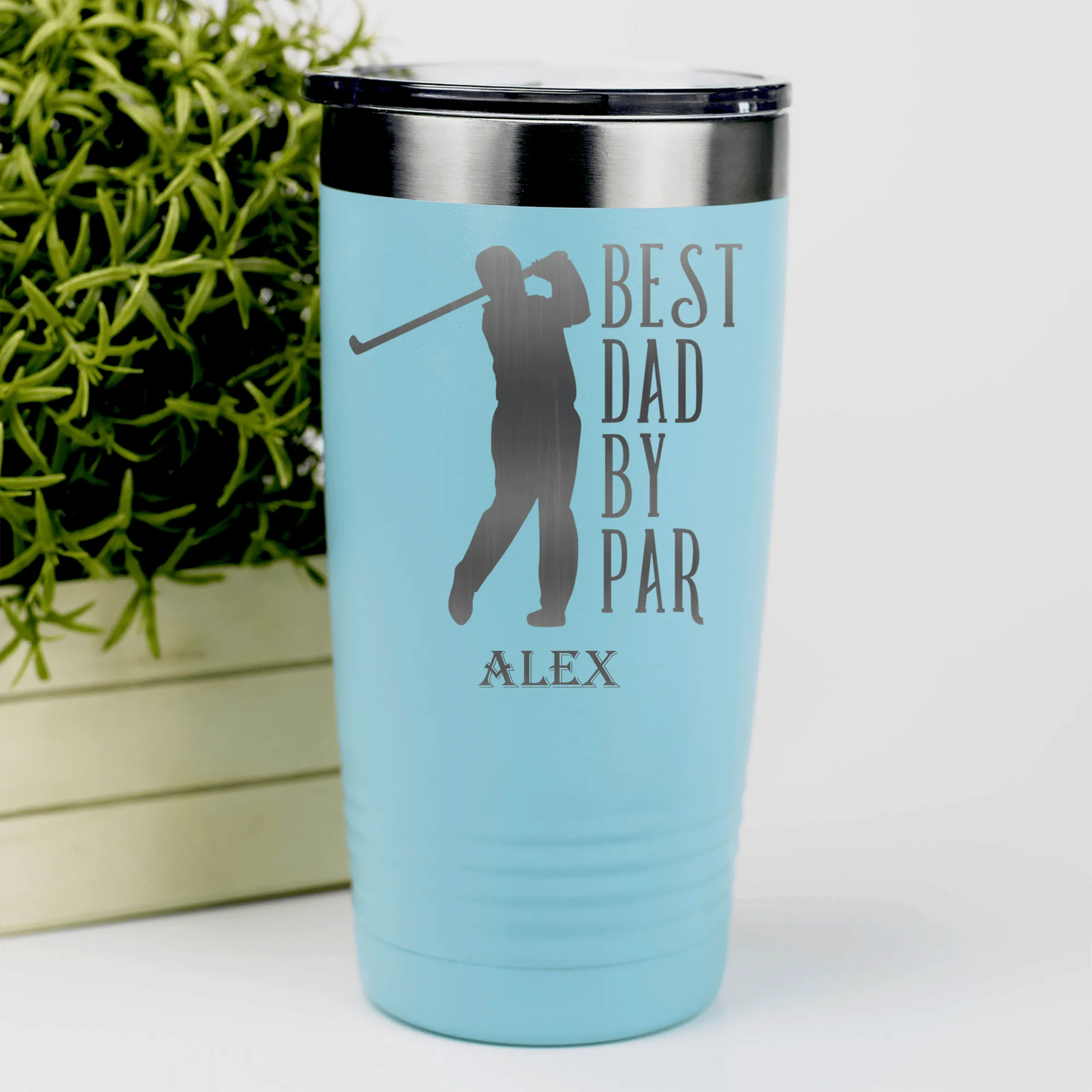 Best Dad By Par Tumbler