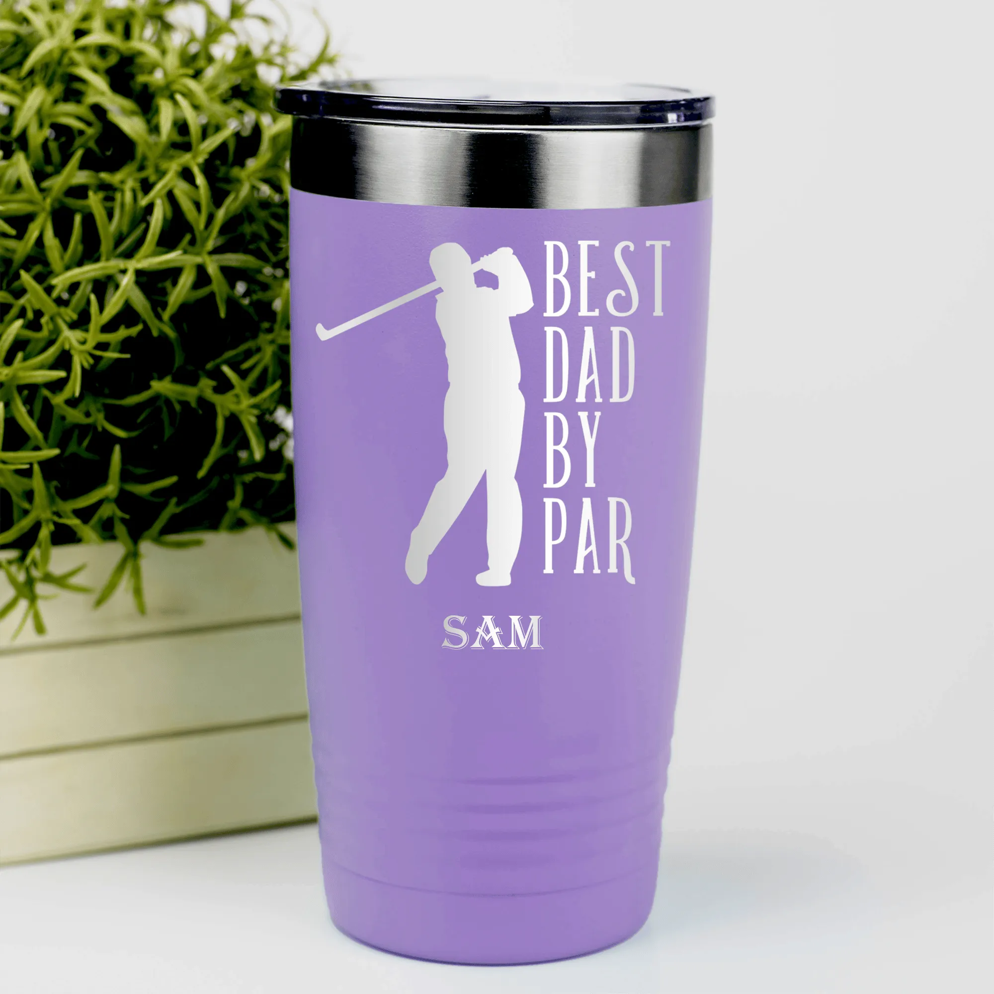 Best Dad By Par Tumbler