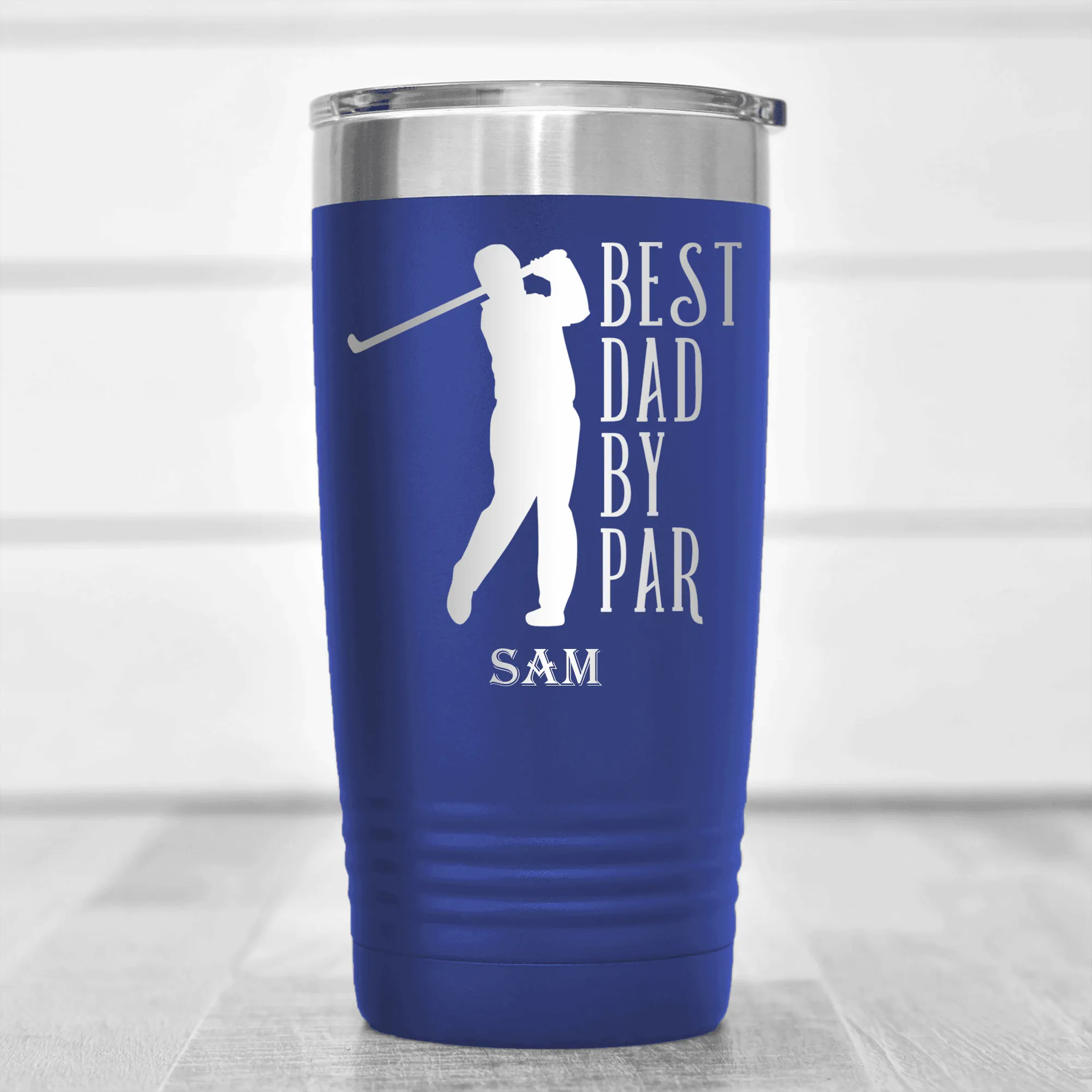 Best Dad By Par Tumbler