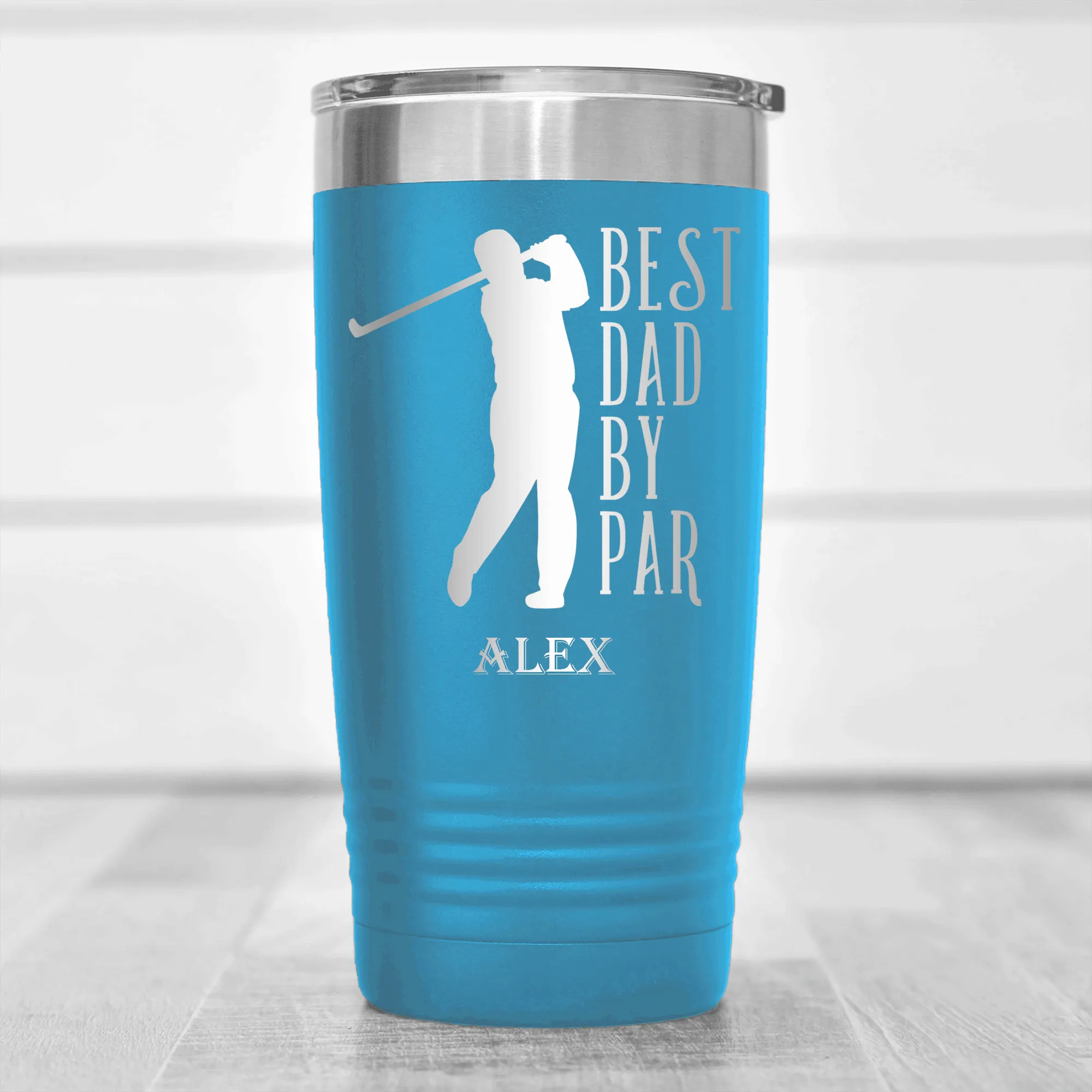 Best Dad By Par Tumbler