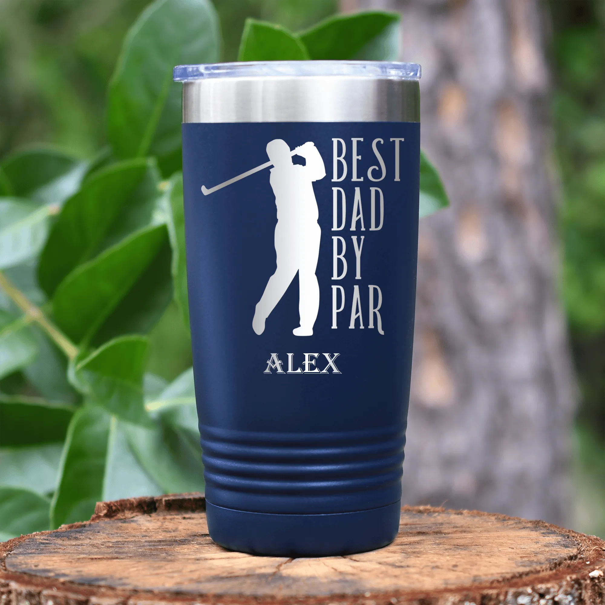 Best Dad By Par Tumbler