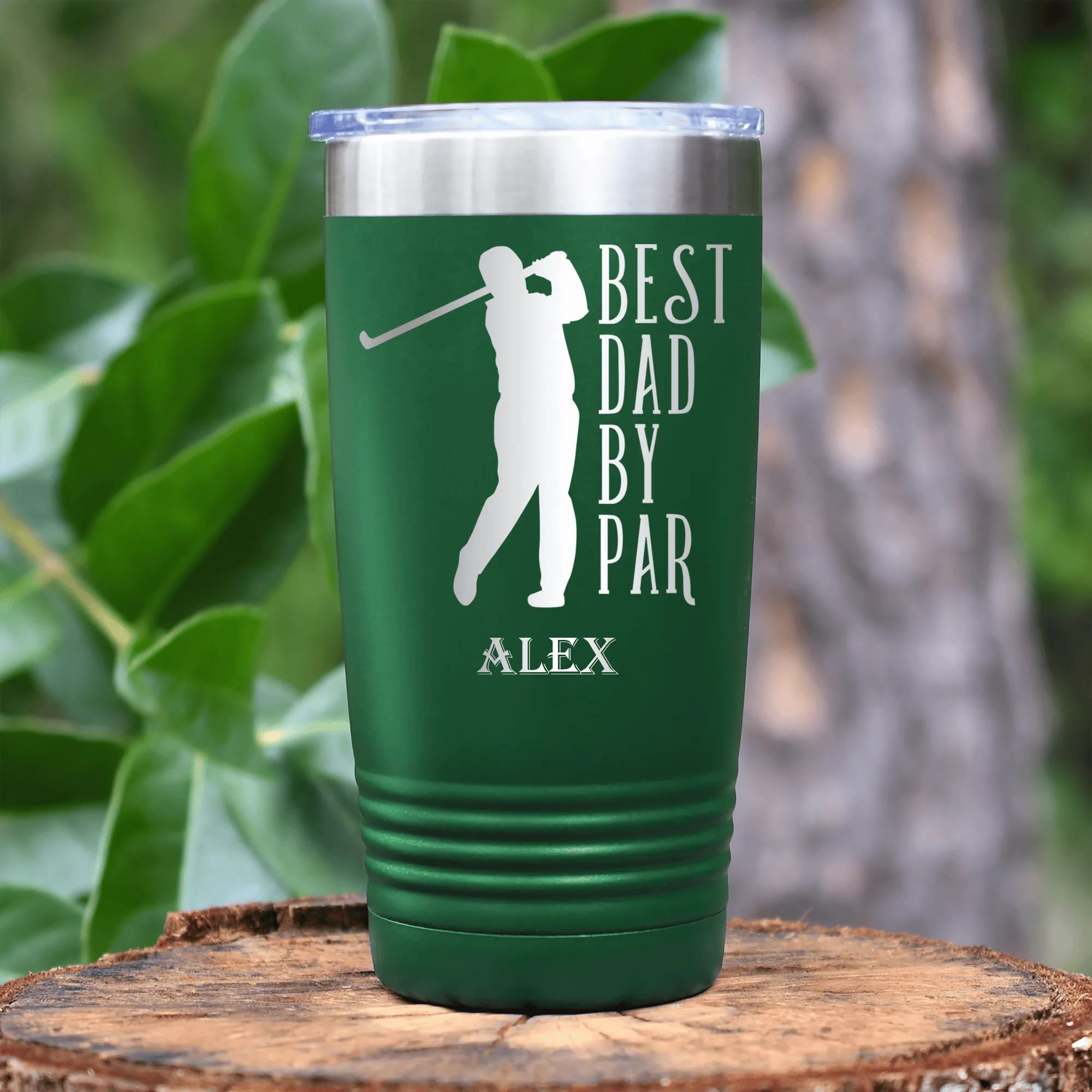 Best Dad By Par Tumbler