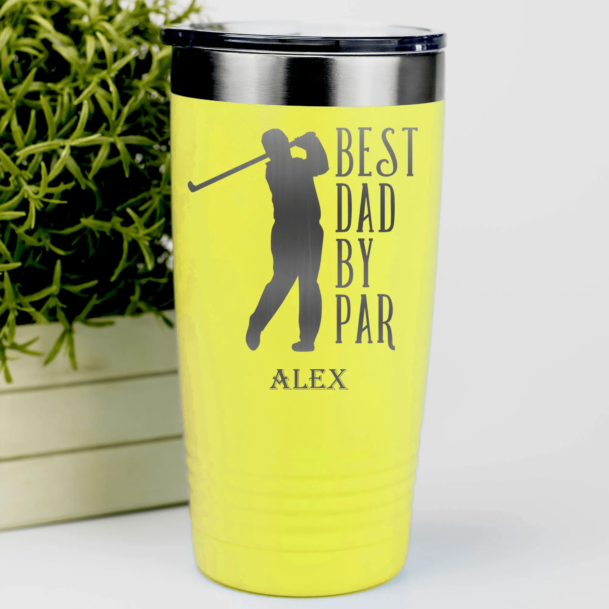 Best Dad By Par Tumbler