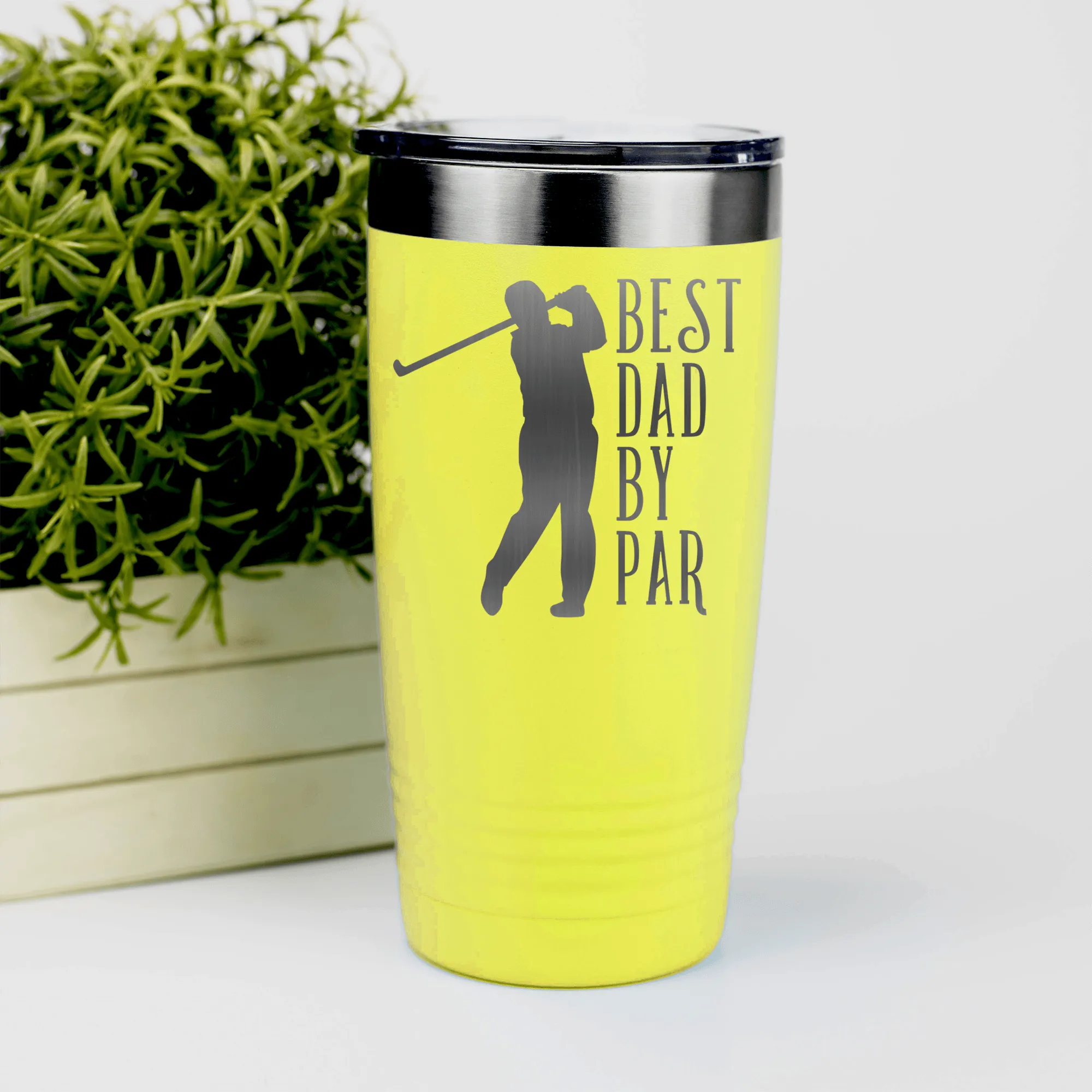 Best Dad By Par Tumbler