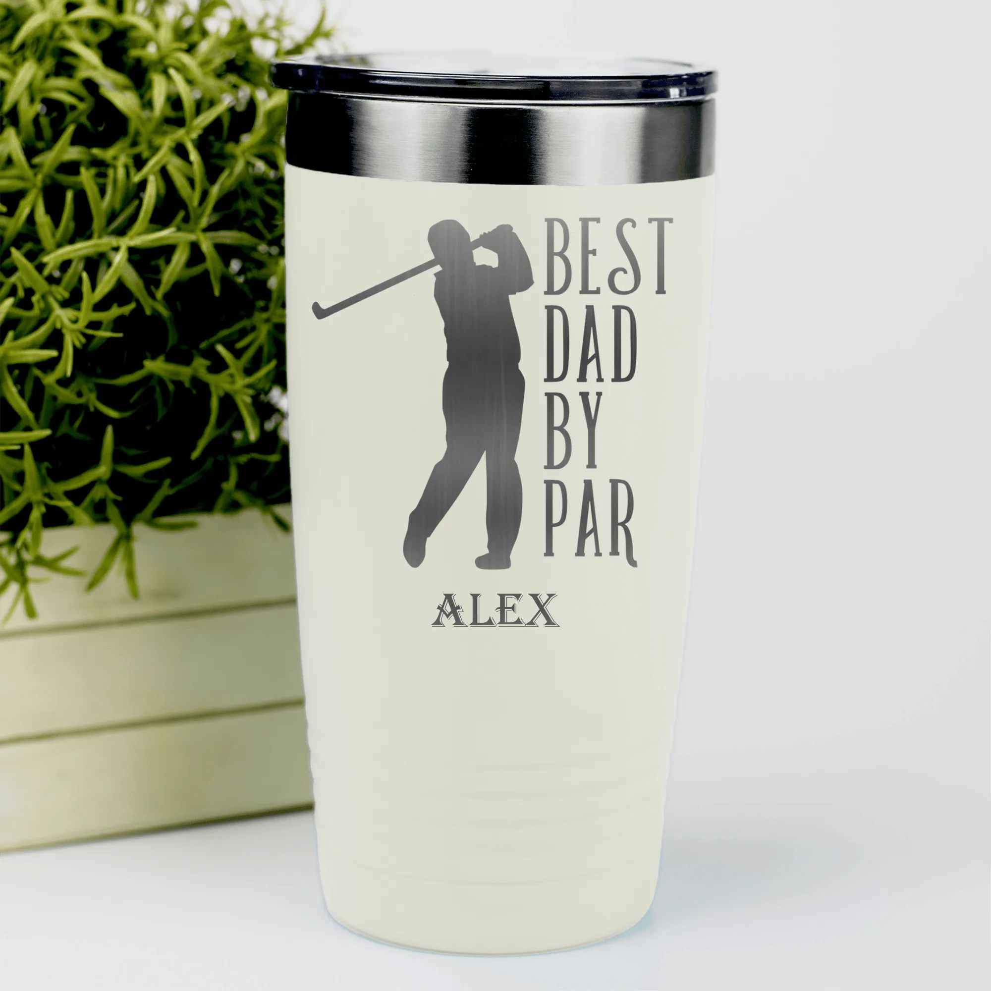 Best Dad By Par Tumbler