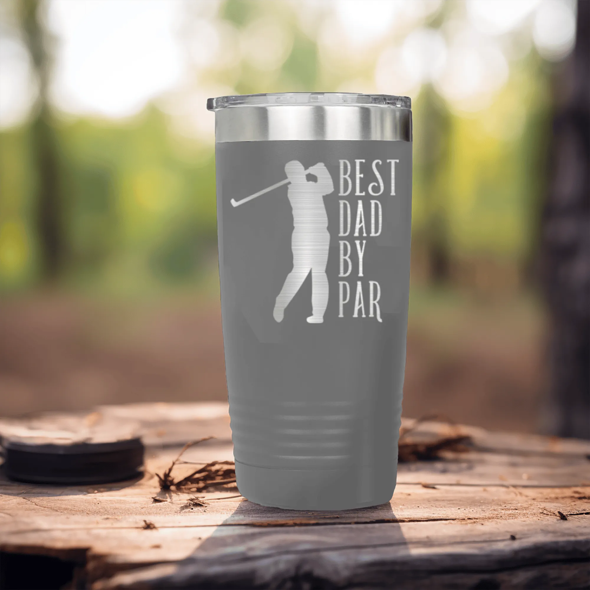 Best Dad By Par Tumbler