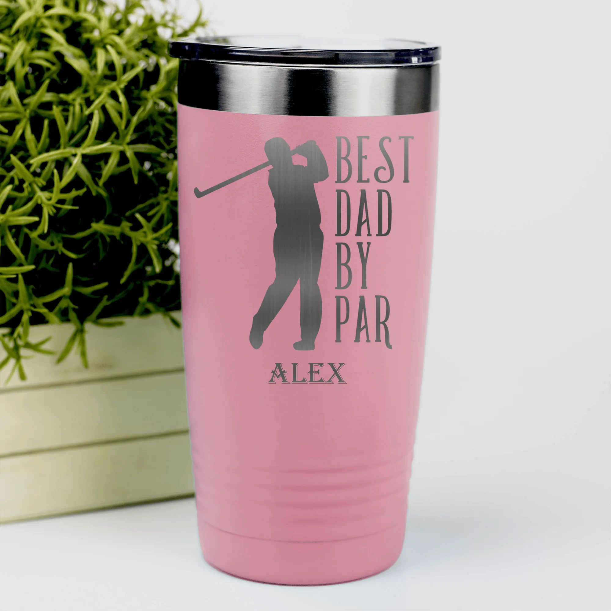 Best Dad By Par Tumbler