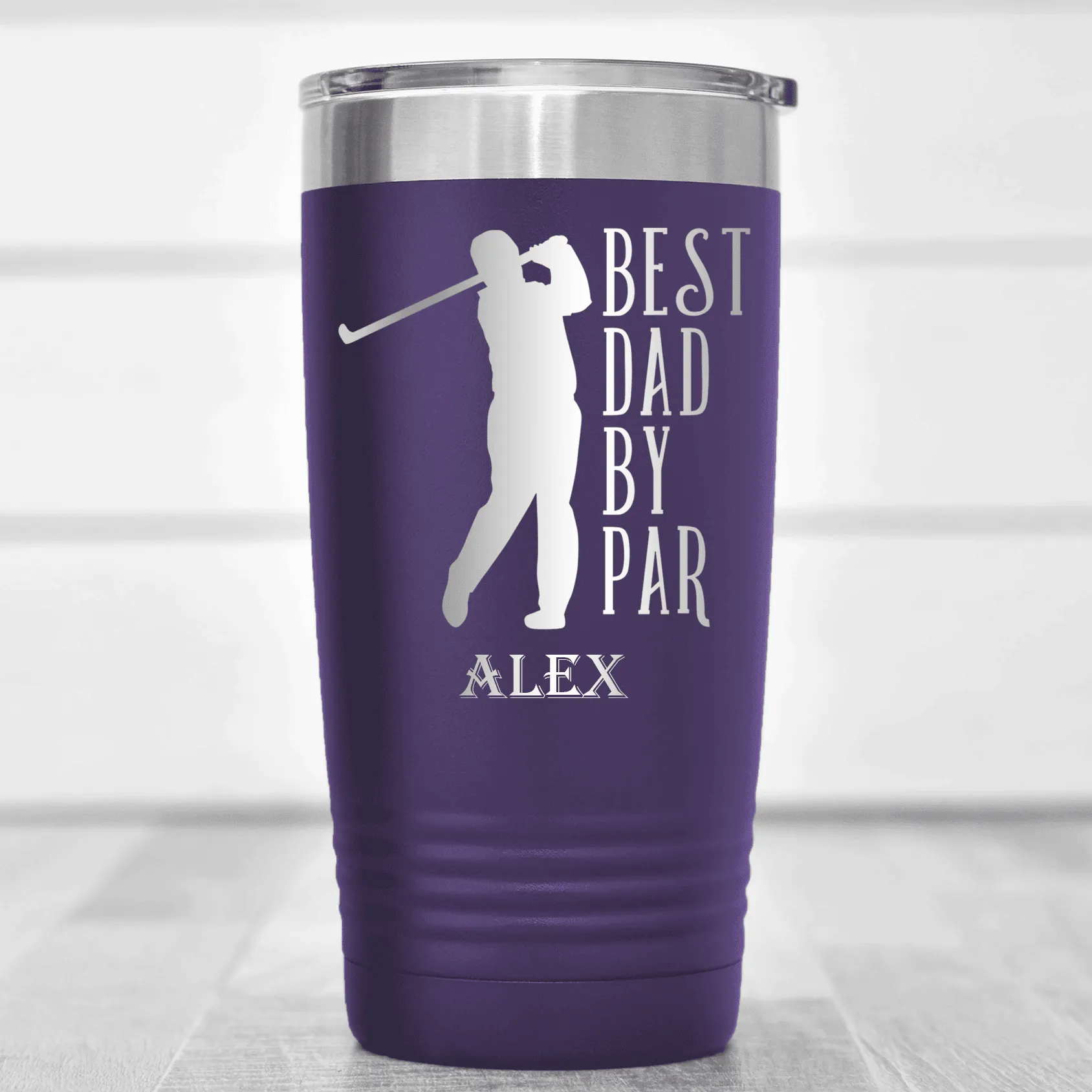 Best Dad By Par Tumbler