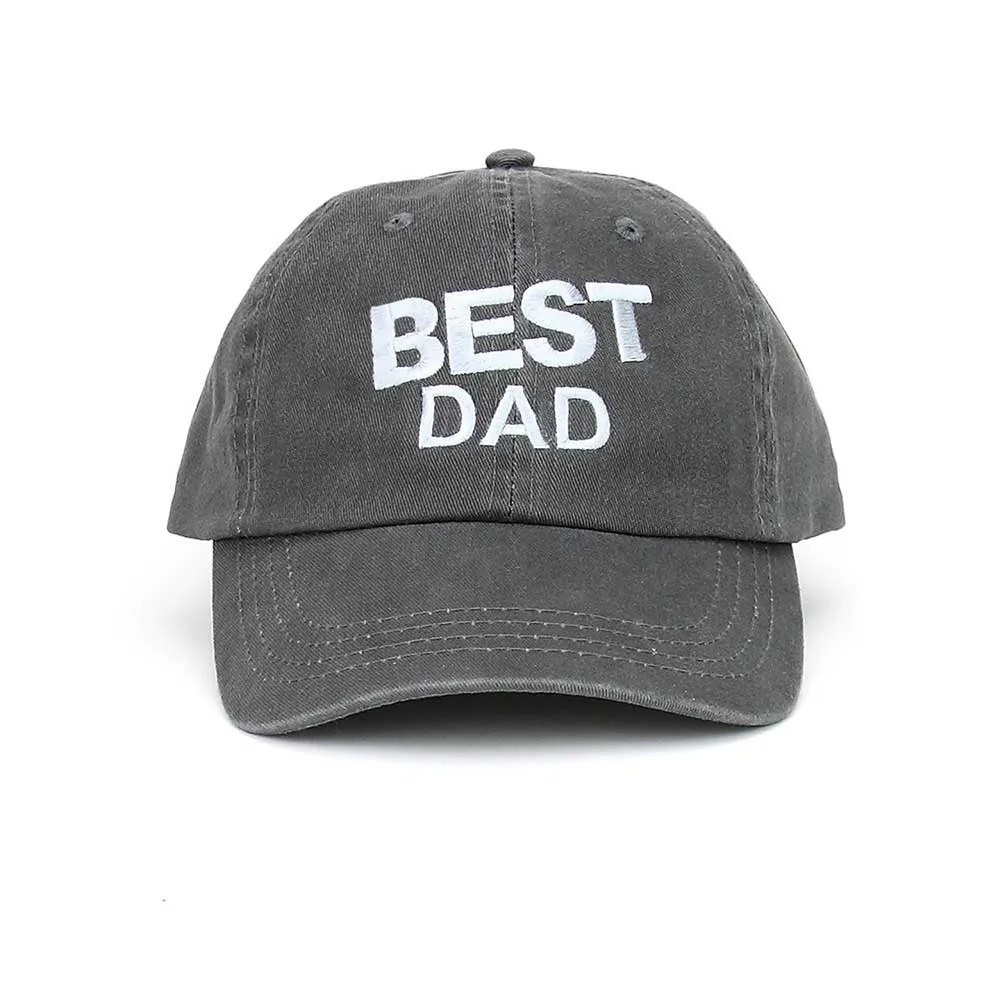 Best Dad Dyed Cotton Twill Cap