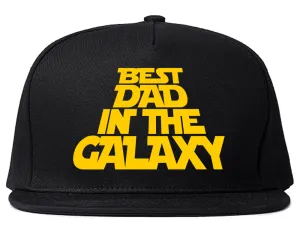 Best Dad In The Galaxy Mens Snapback Hat