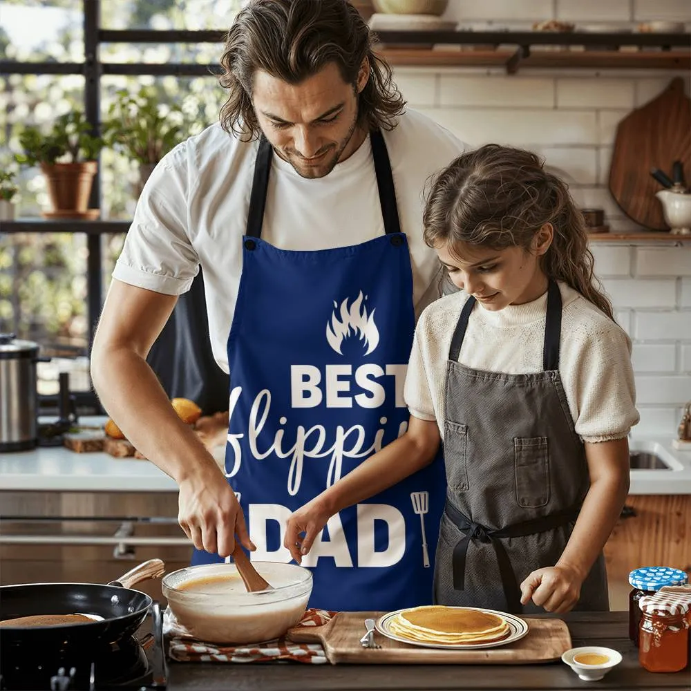 Best Gift For Dad The Custom Cooking Apron Best Flippin Dad