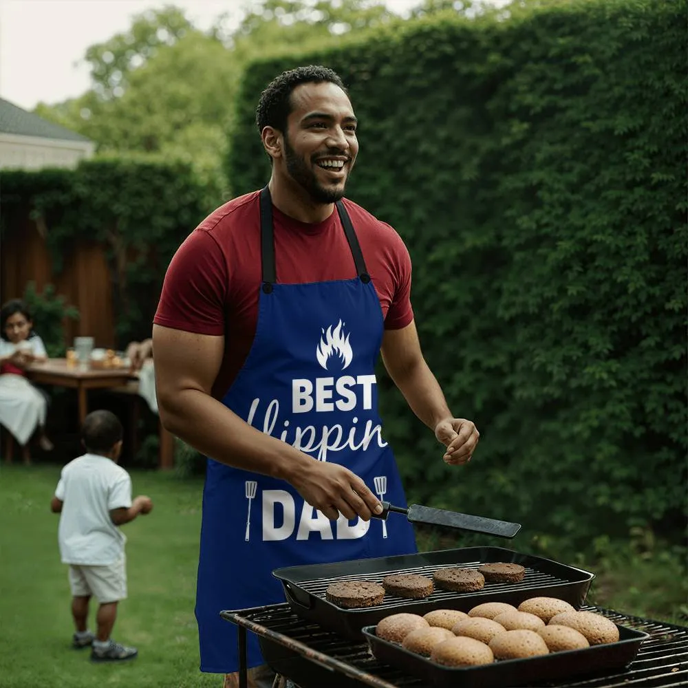 Best Gift For Dad The Custom Cooking Apron Best Flippin Dad