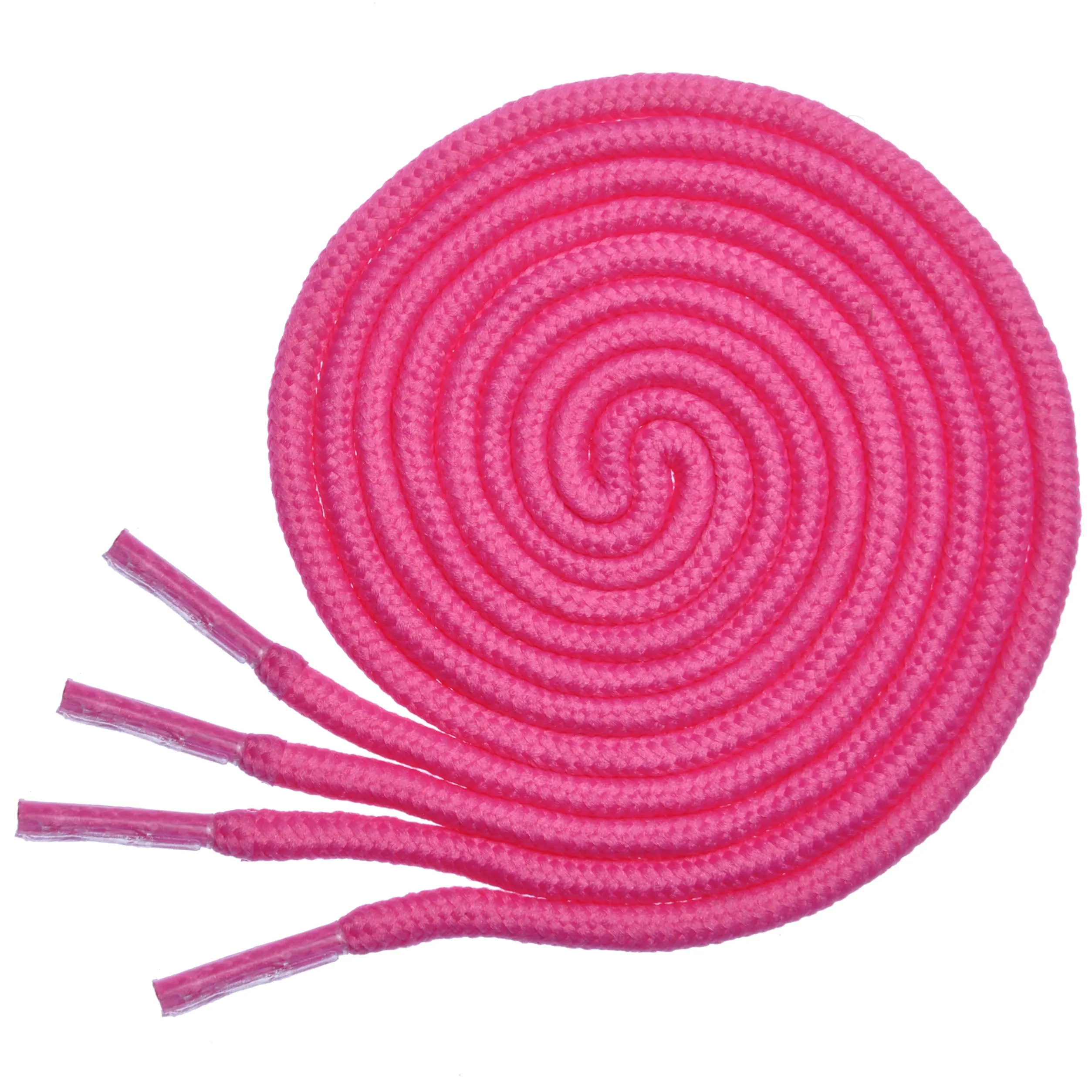 Birch's Round 3/16" Thick Shoelaces - Cerise