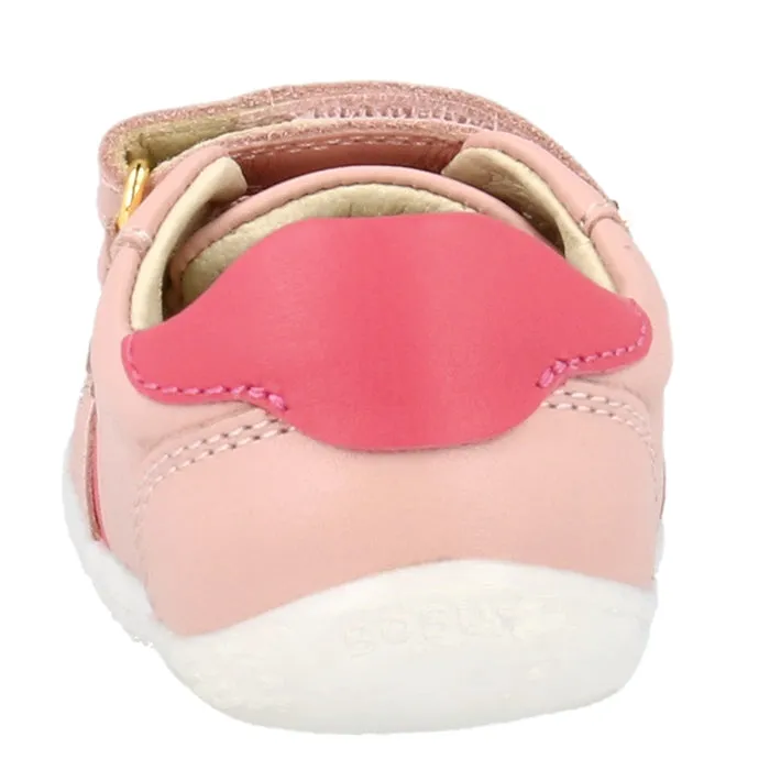 Bobux Step Up SU Riley Sneaker Seashell Pink