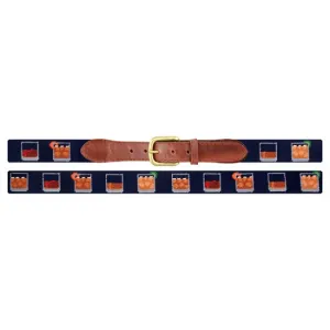 Bourbon Five Ways Needlepoint Belt