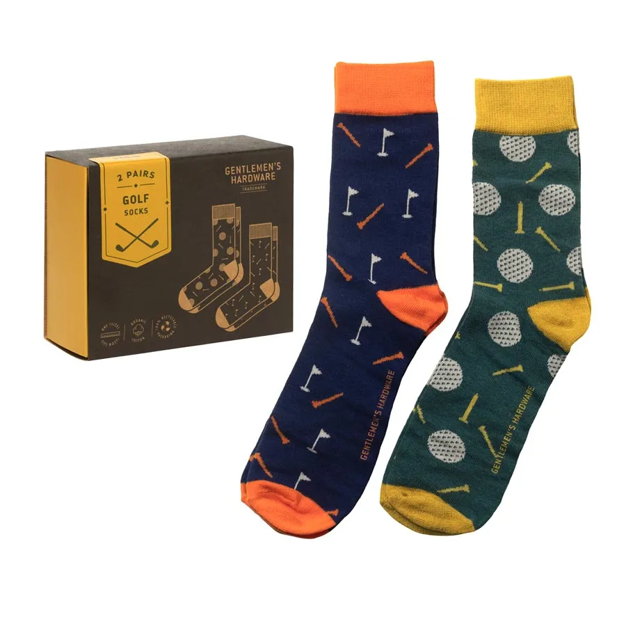 Boxed Golf Socks (2 Pairs)