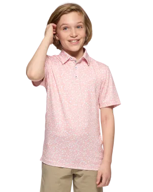 BOYS MVP COBBTOWN FLORAL POLO