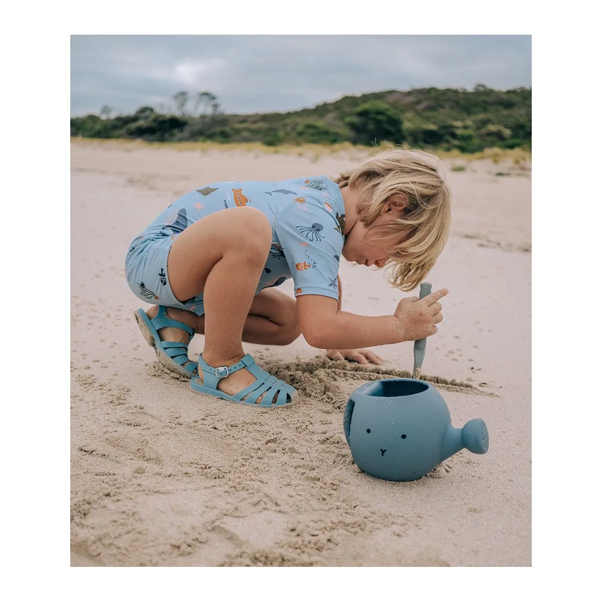 Bre Beach Sandals - Sea blue