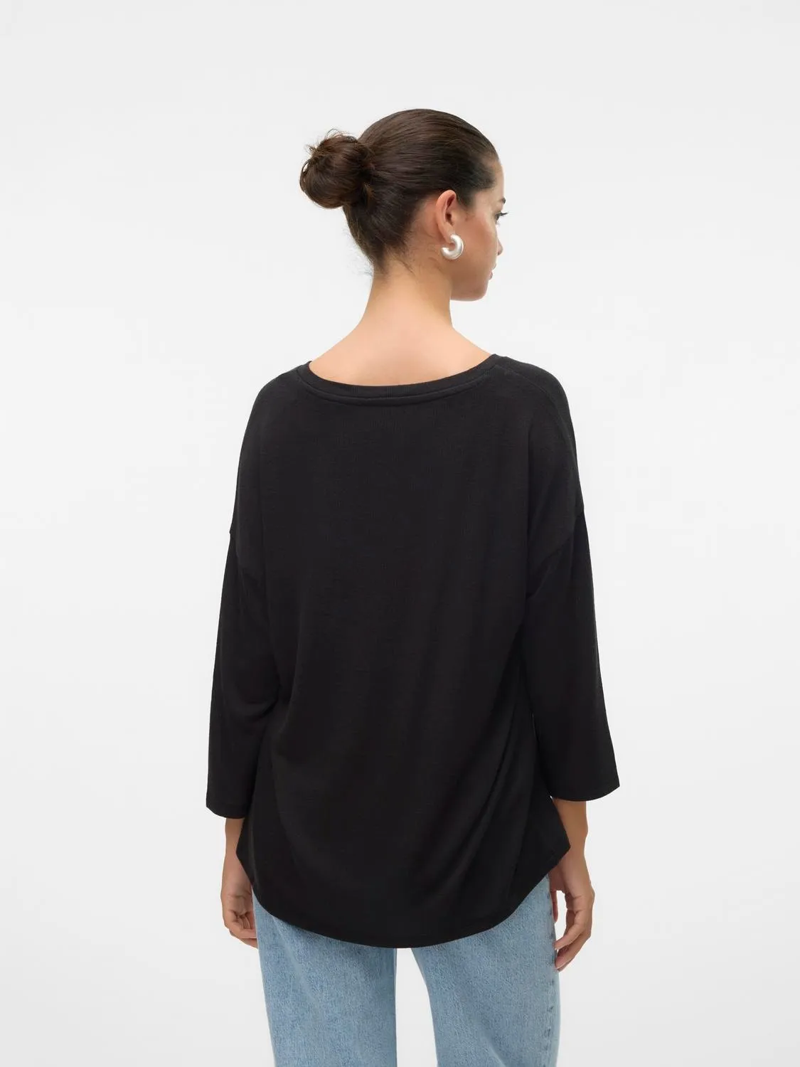 Brianna 3/4 V-Neck Pullover