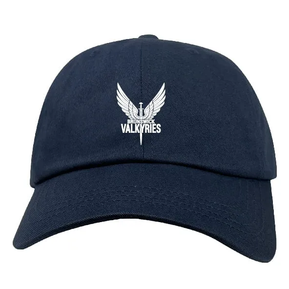 Brunswick Valkyries Adult Low-Profile Cotton Twill Dad Cap