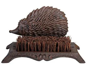 Cast Iron Hedgehog Boot Brush