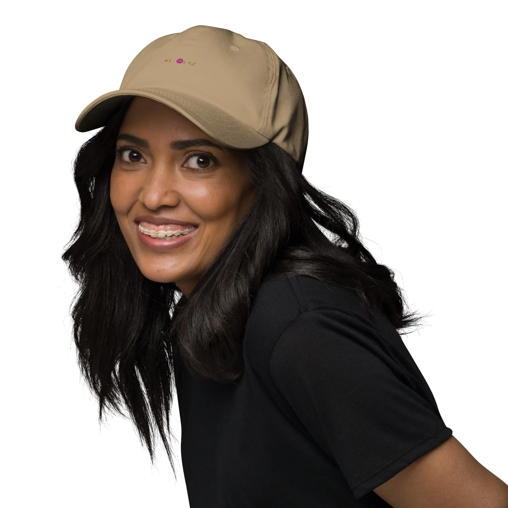 Classic Mishastyle Luxury Khaki Dad Hat