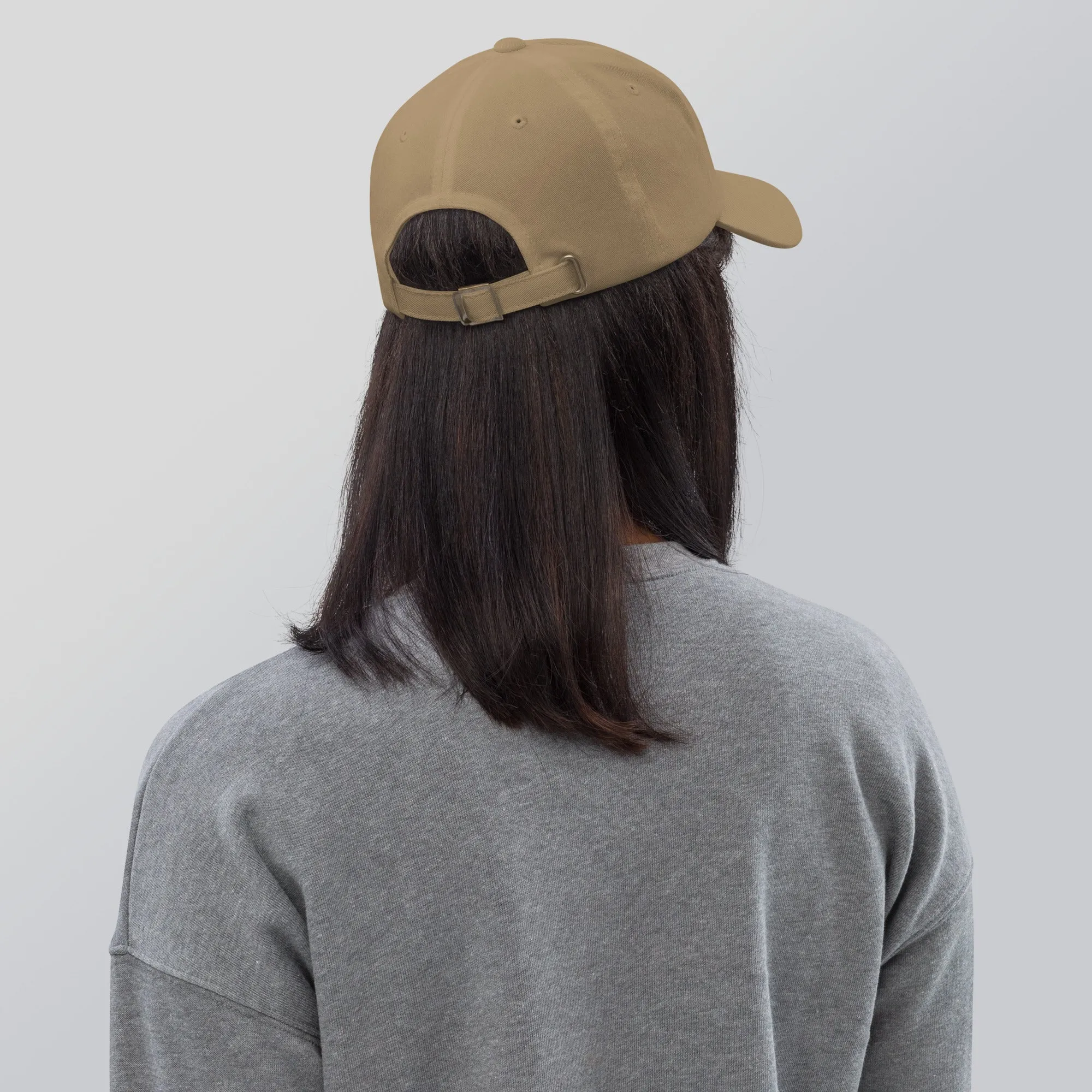 Classic Mishastyle Luxury Khaki Dad Hat