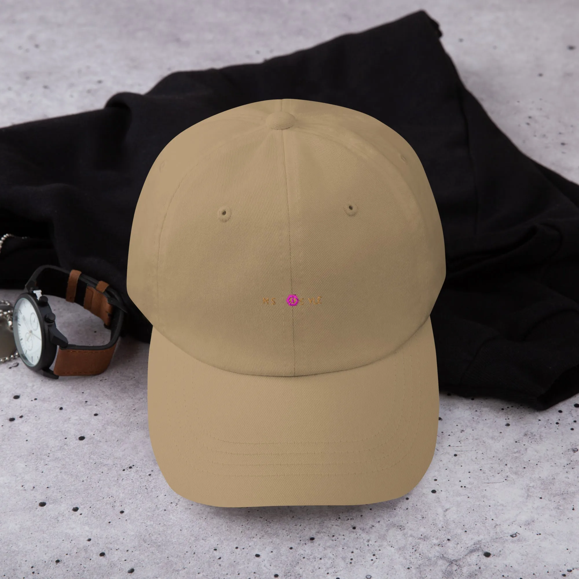 Classic Mishastyle Luxury Khaki Dad Hat