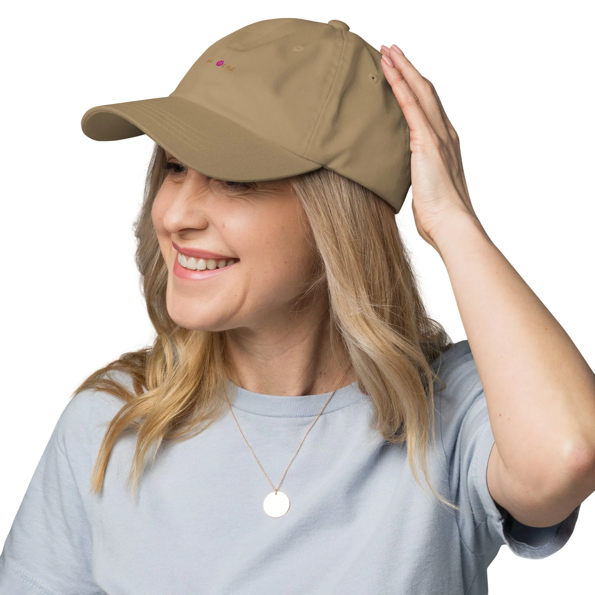 Classic Mishastyle Luxury Khaki Dad Hat