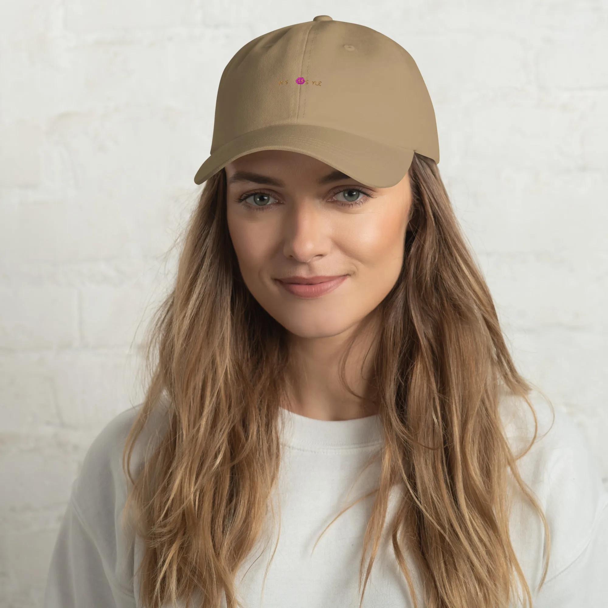 Classic Mishastyle Luxury Khaki Dad Hat