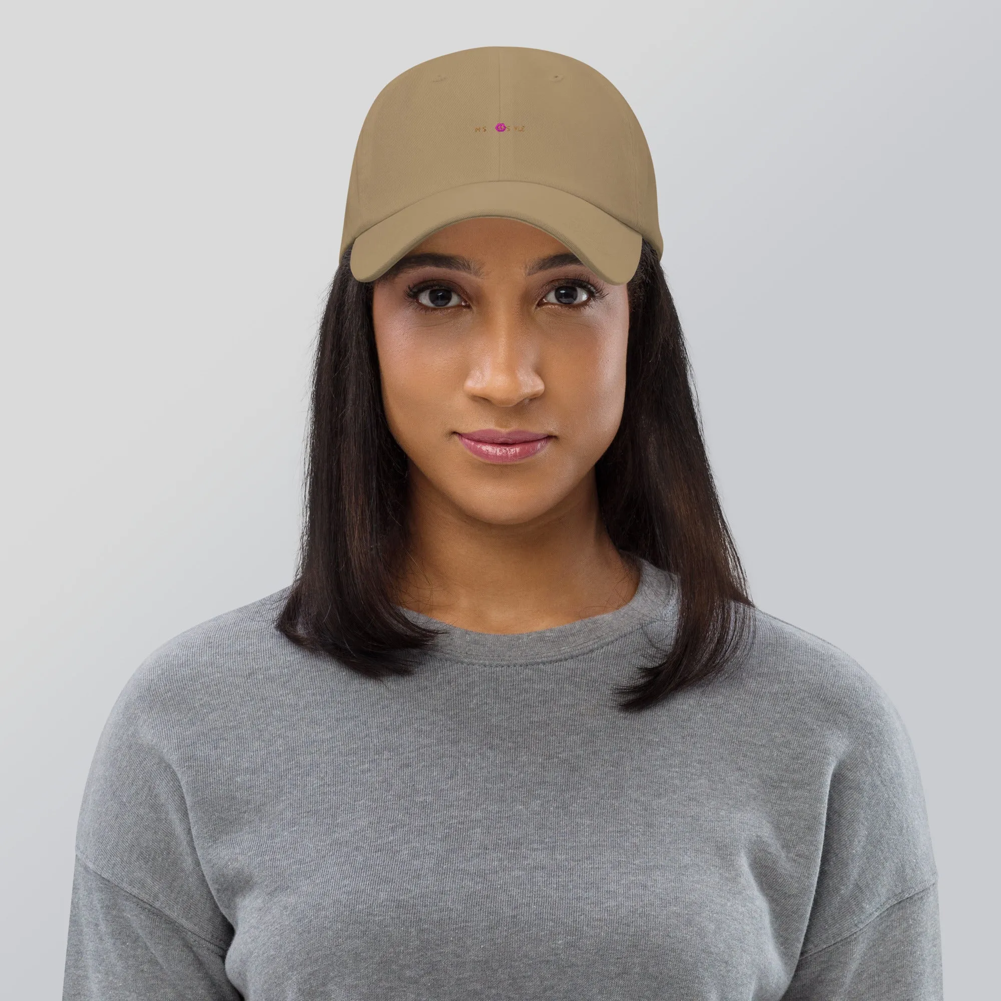 Classic Mishastyle Luxury Khaki Dad Hat