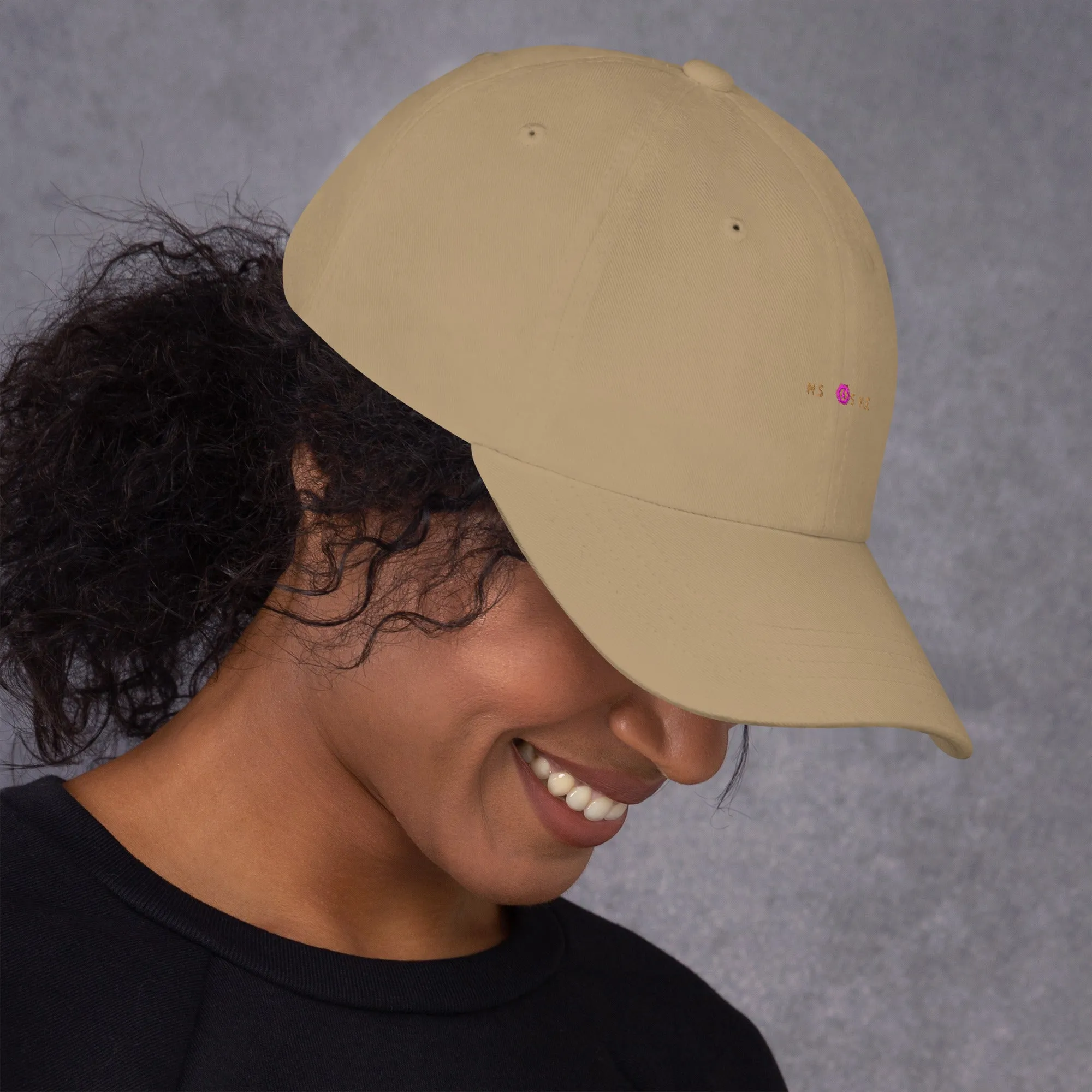 Classic Mishastyle Luxury Khaki Dad Hat