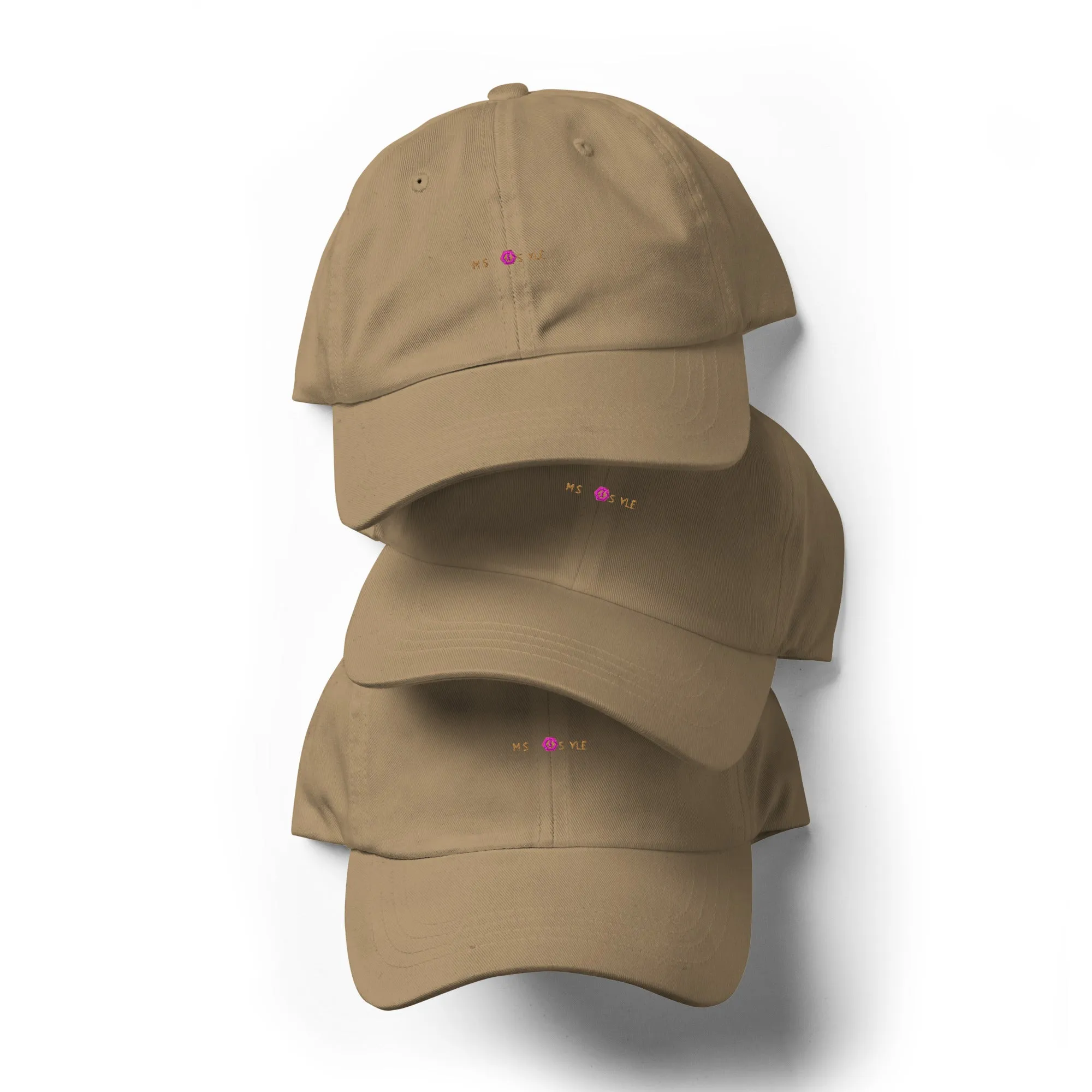 Classic Mishastyle Luxury Khaki Dad Hat