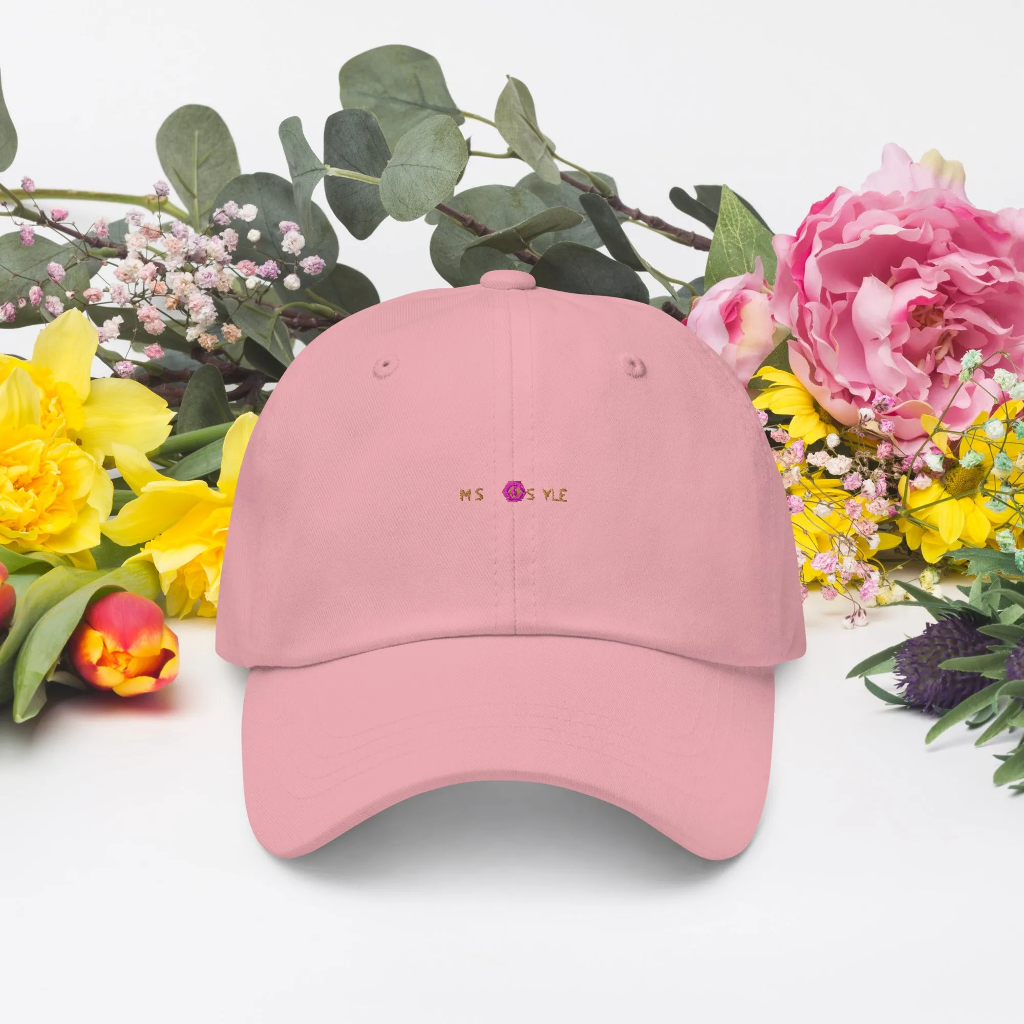 Classic Mishastyle Luxury Pink Dad Hat