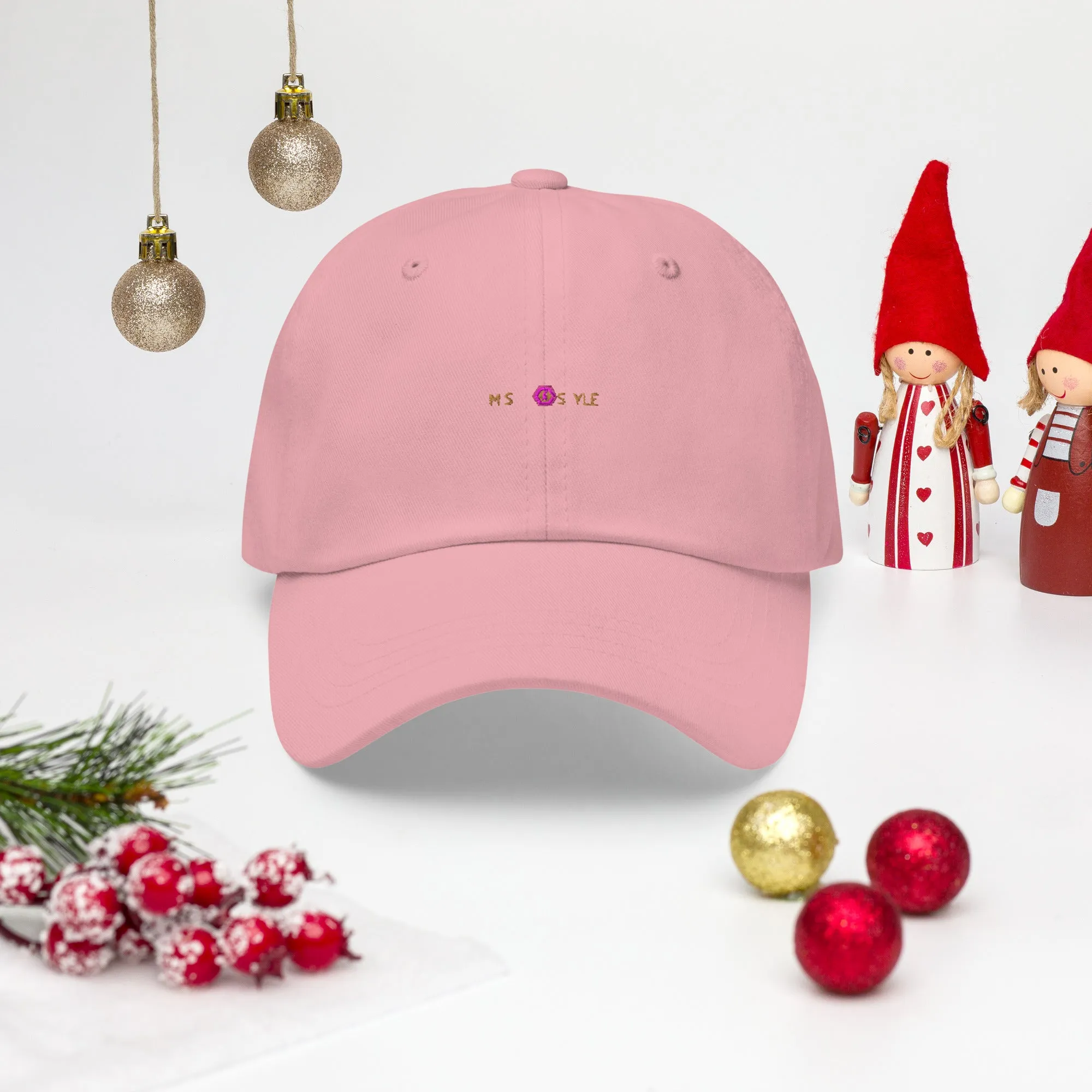 Classic Mishastyle Luxury Pink Dad Hat