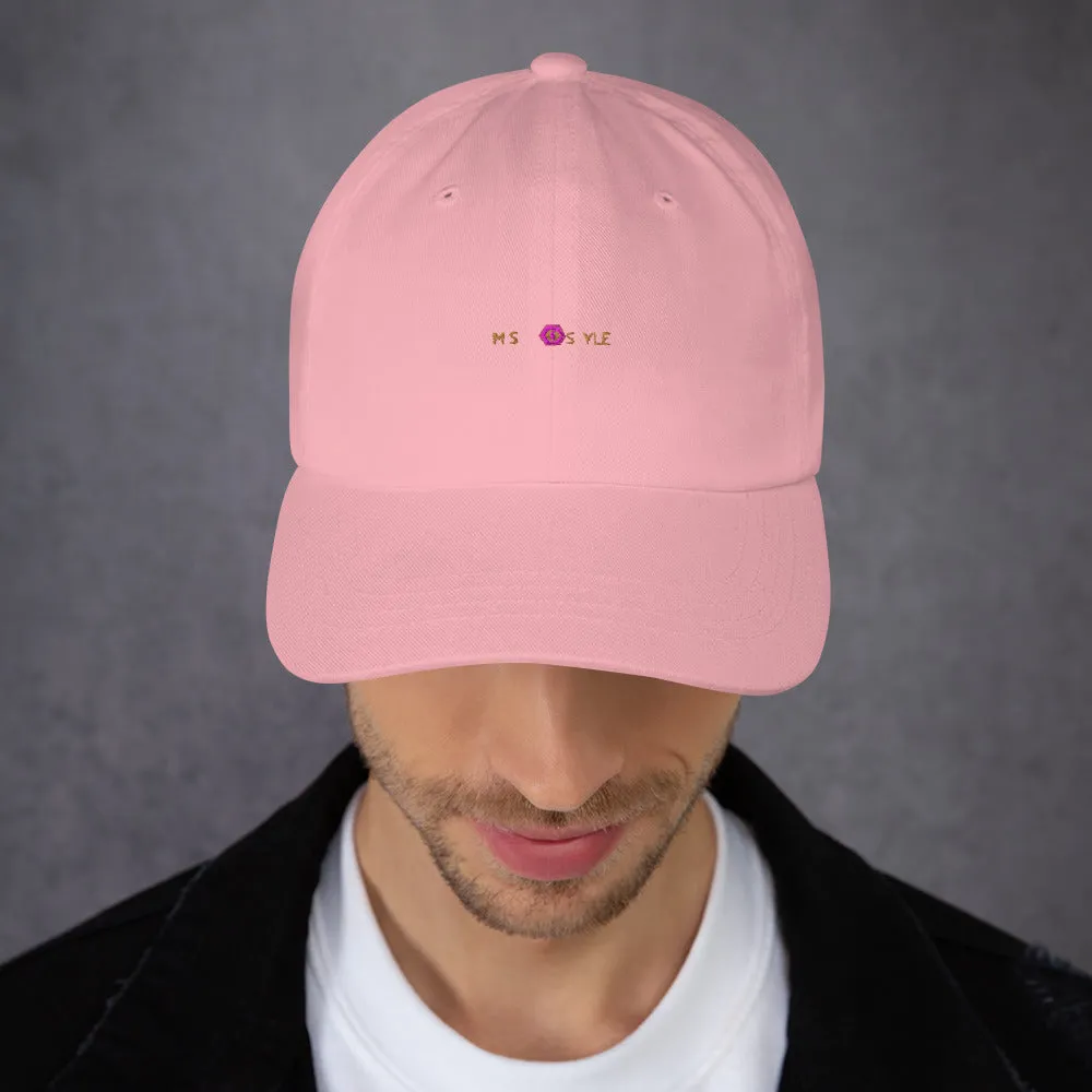 Classic Mishastyle Luxury Pink Dad Hat