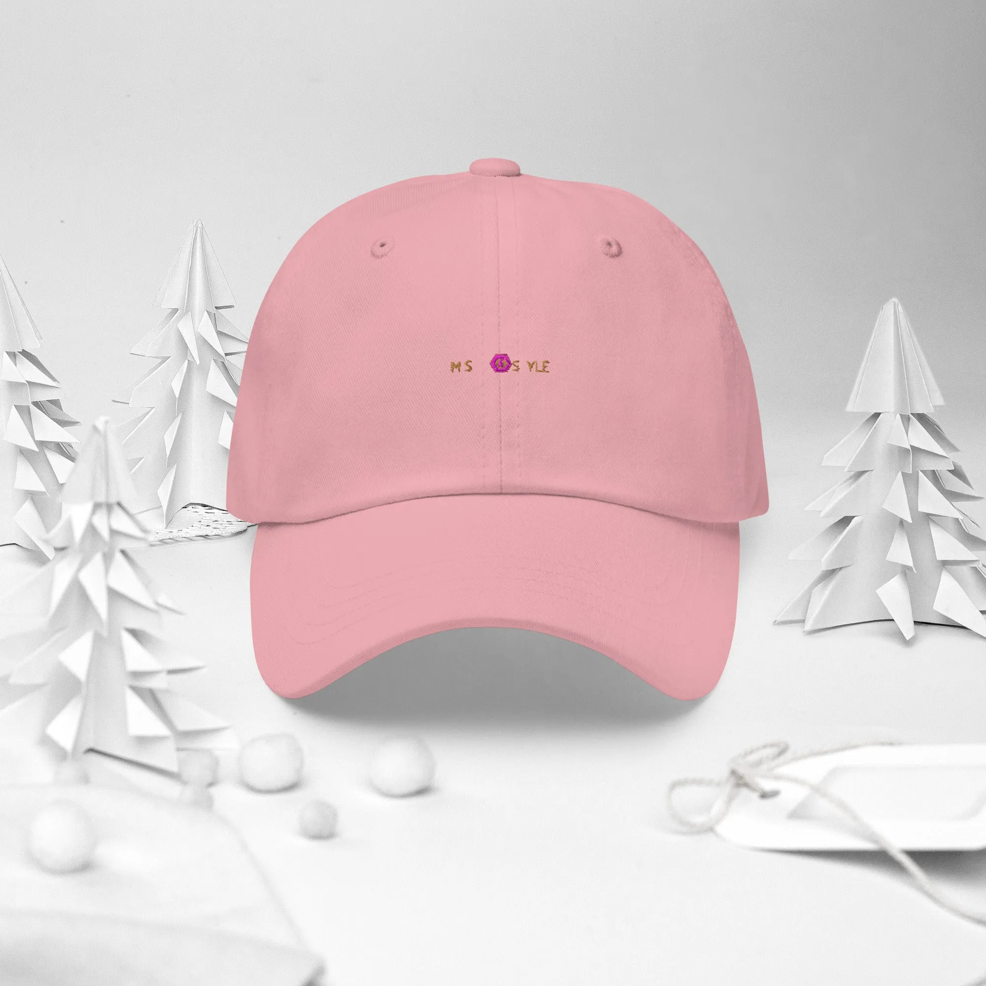 Classic Mishastyle Luxury Pink Dad Hat