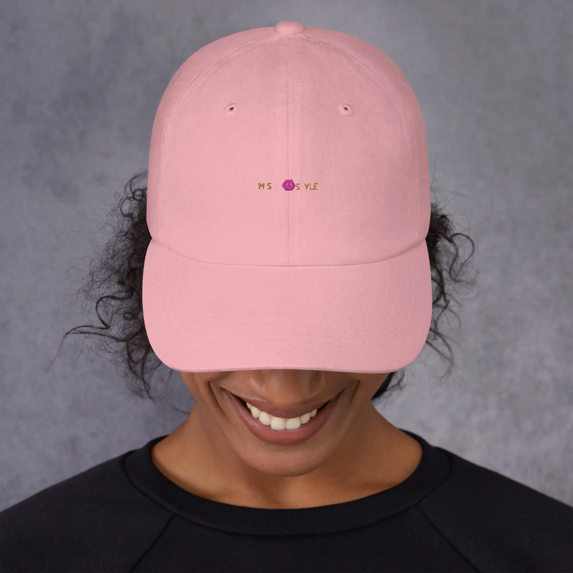 Classic Mishastyle Luxury Pink Dad Hat