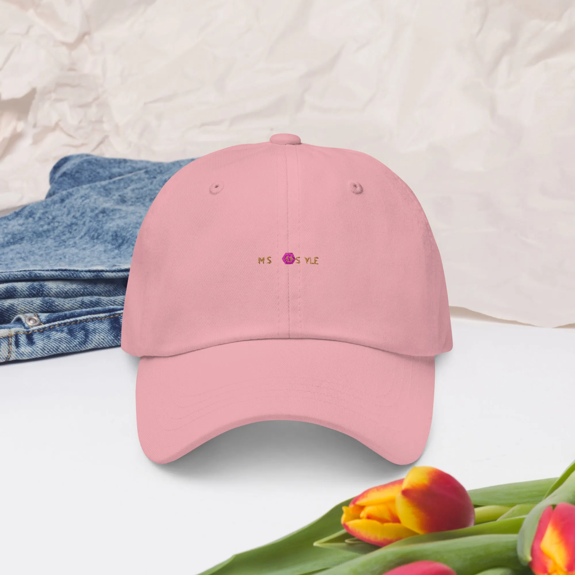 Classic Mishastyle Luxury Pink Dad Hat