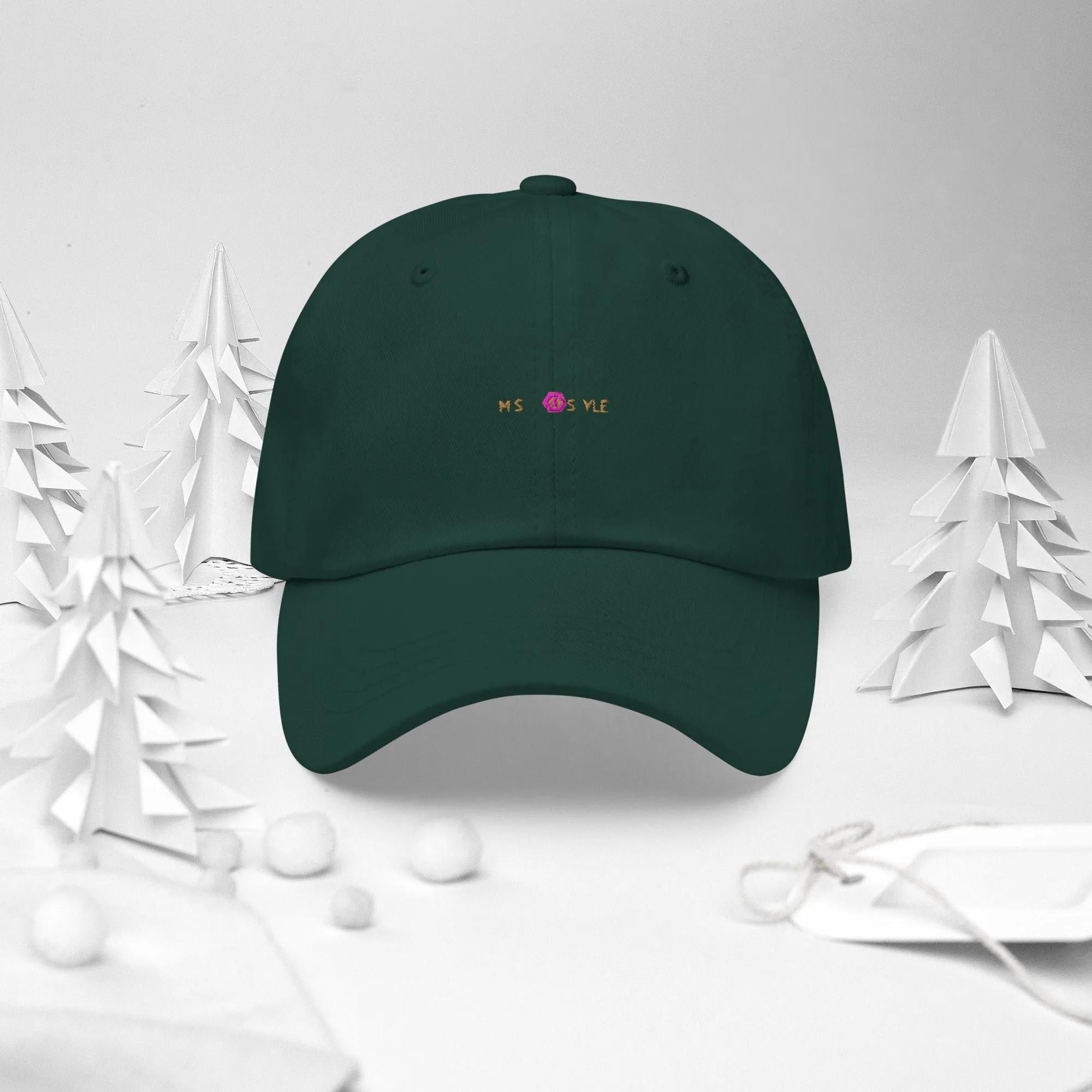 Classic Mishastyle Luxury Spruce Dad Hat