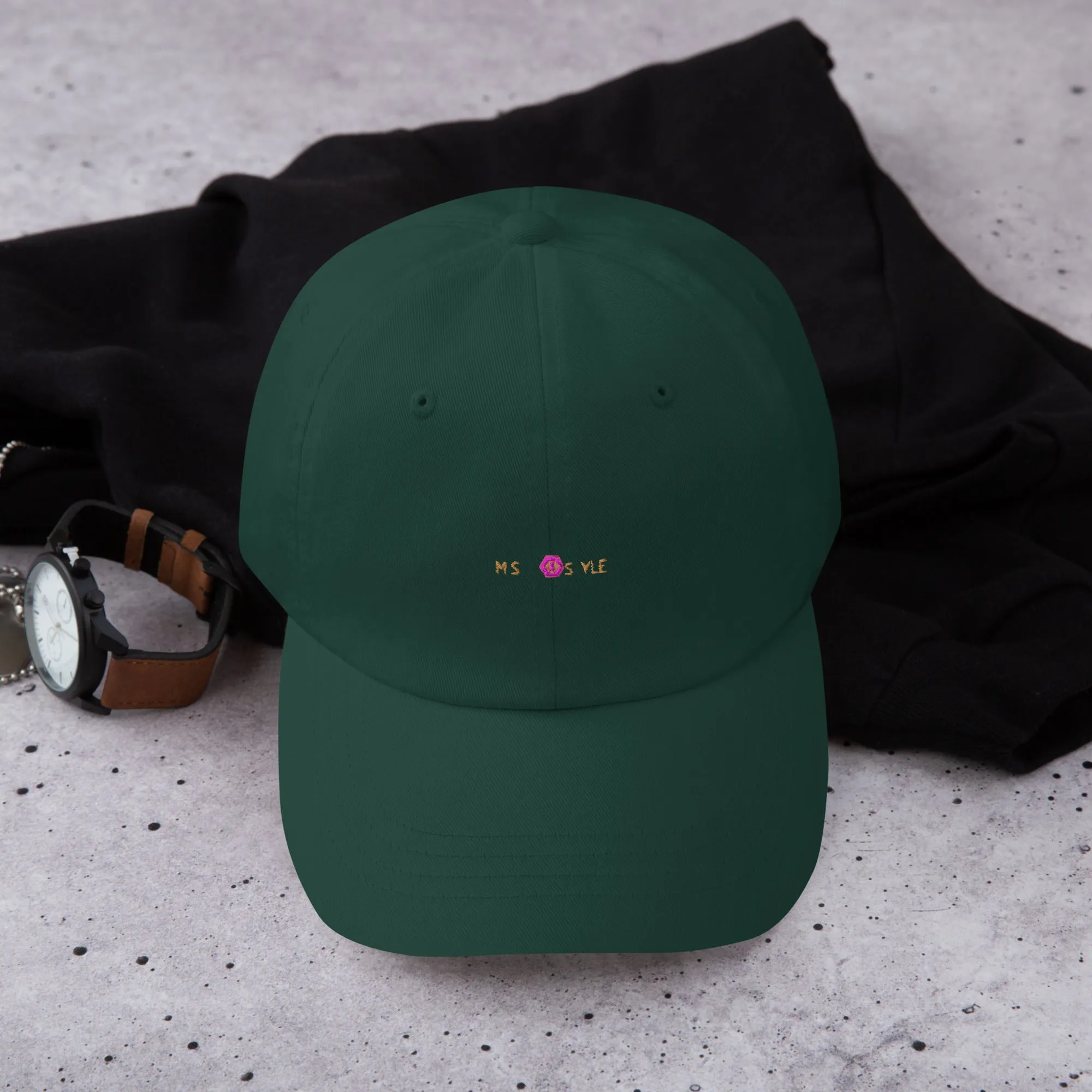 Classic Mishastyle Luxury Spruce Dad Hat