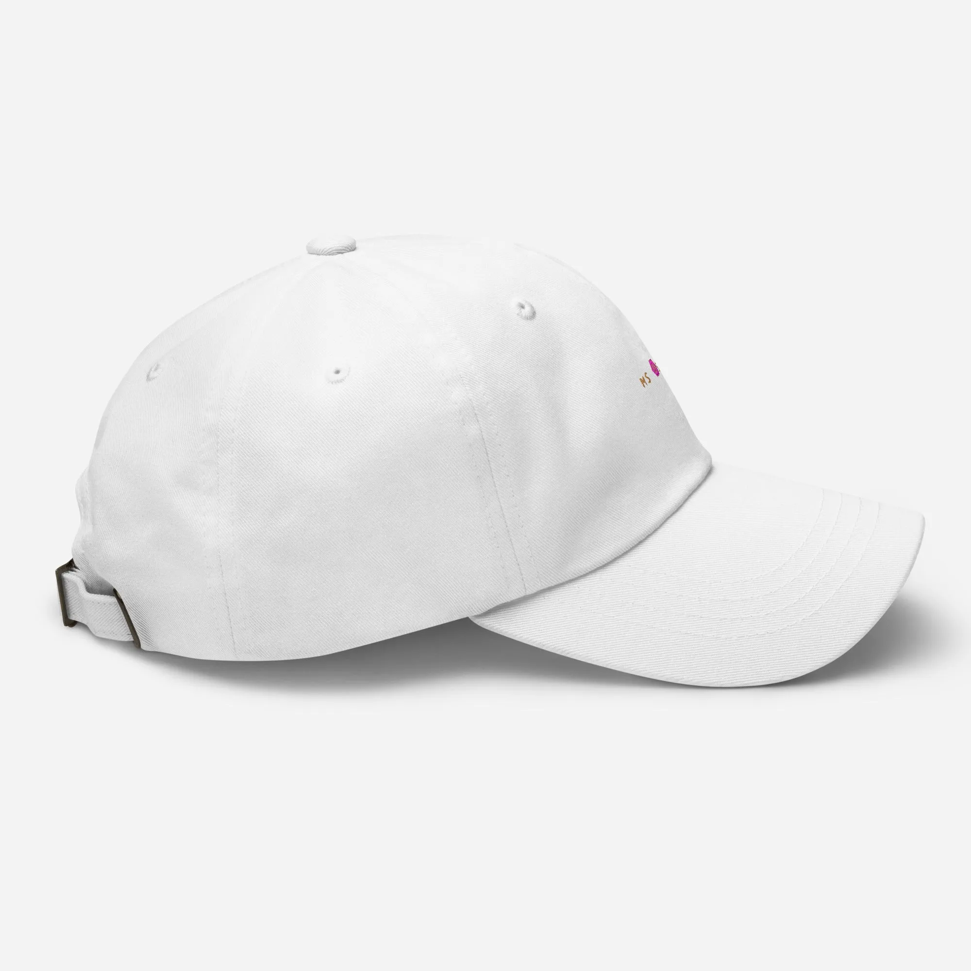 Classic Mishastyle Luxury White Dad Hat