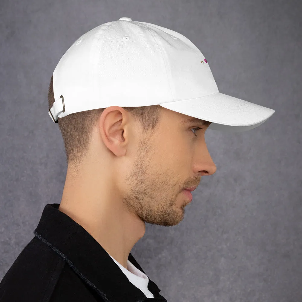 Classic Mishastyle Luxury White Dad Hat